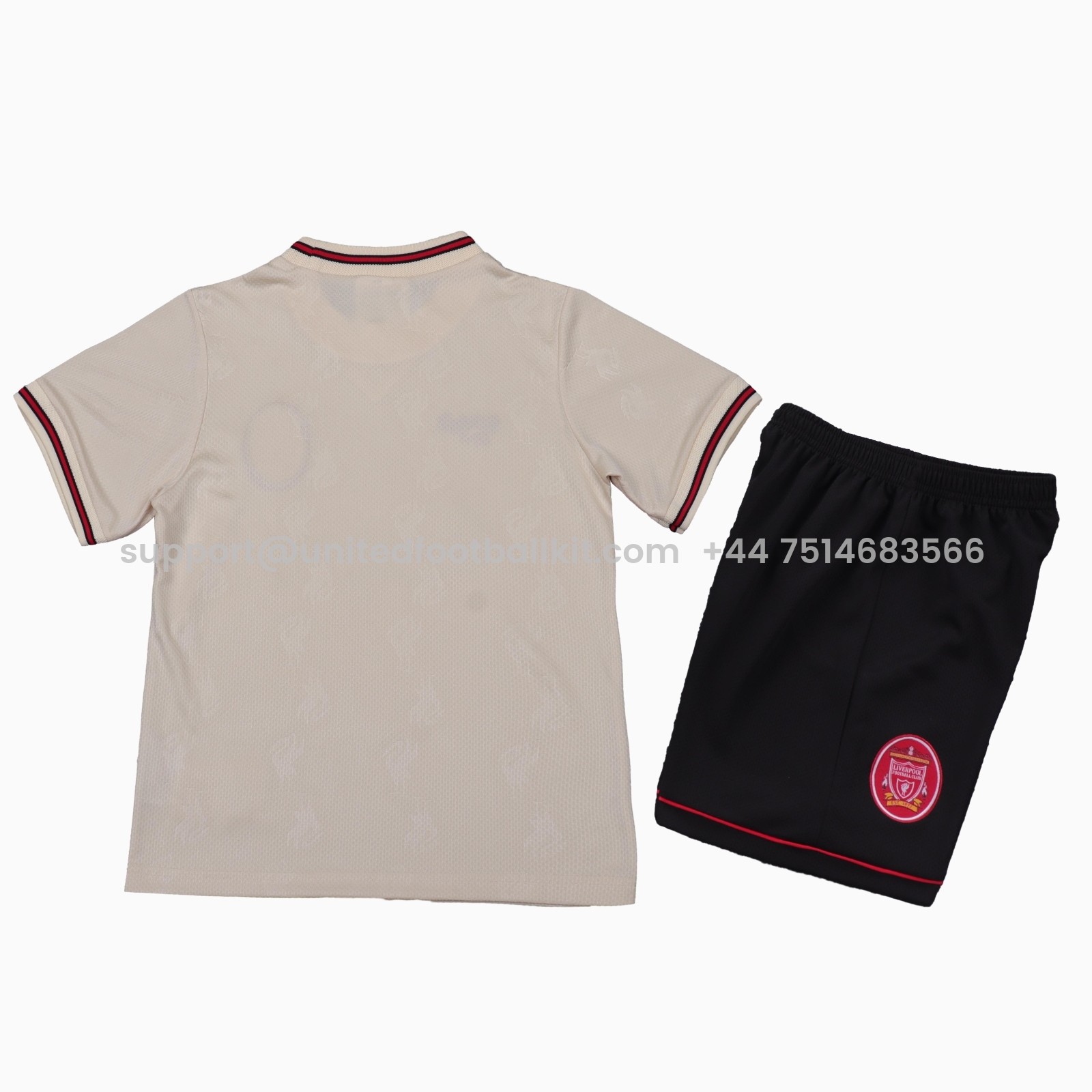 Unitedfootballkit.com | Retro Liver.pool 1996-97 Away Kids Kit -Customize Name, Number and Patch | Worldwide Shipping