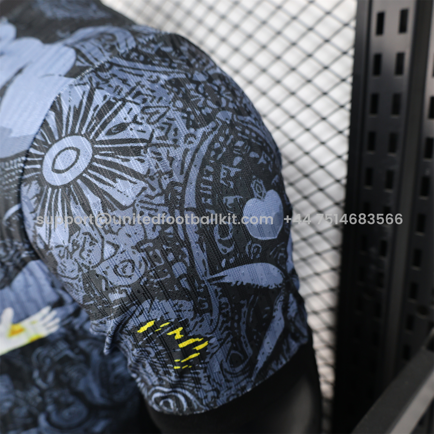 Unitedfootballkit.com | Brazil 25-26 Colorful Jesus Statue Special Black Jersey - Player Version -Customize Name, Number and Patch | Worldwide Shipping