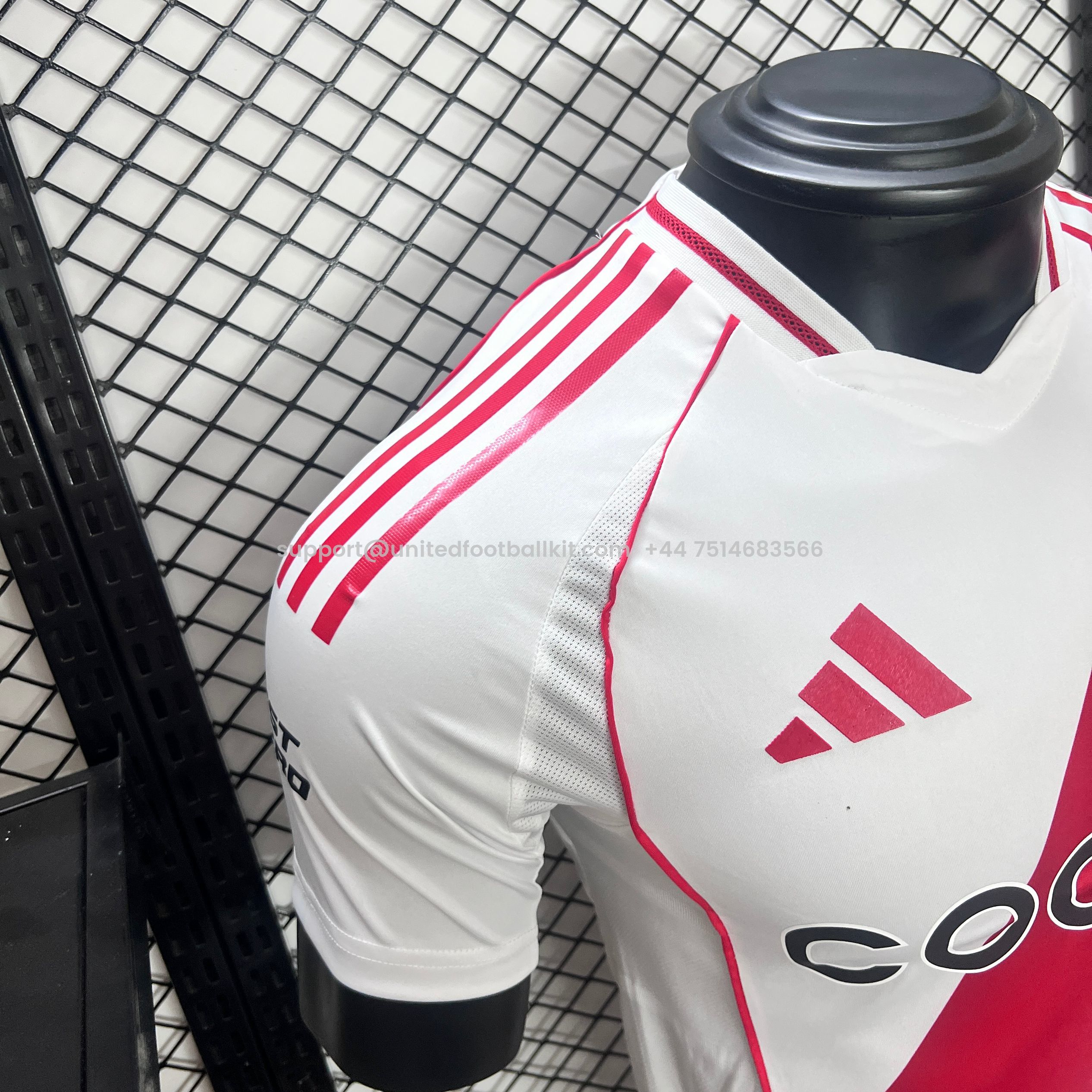 Unitedfootballkit.com | River Plate 24-25 Home Stadium Jersey - Player Version -Customize Name, Number and Patch | Worldwide Shipping