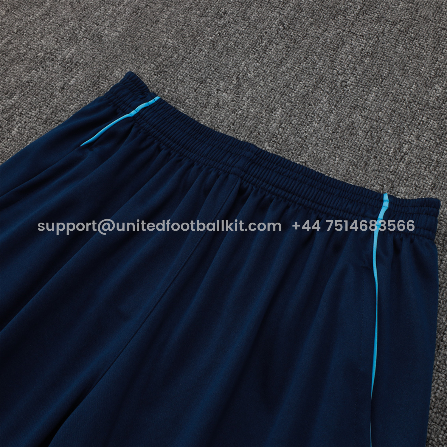 Unitedfootballkit.com | Arsenal 25-26 Long Sleeve Training Set - Deep Blue -Customize Name, Number and Patch | Worldwide Shipping