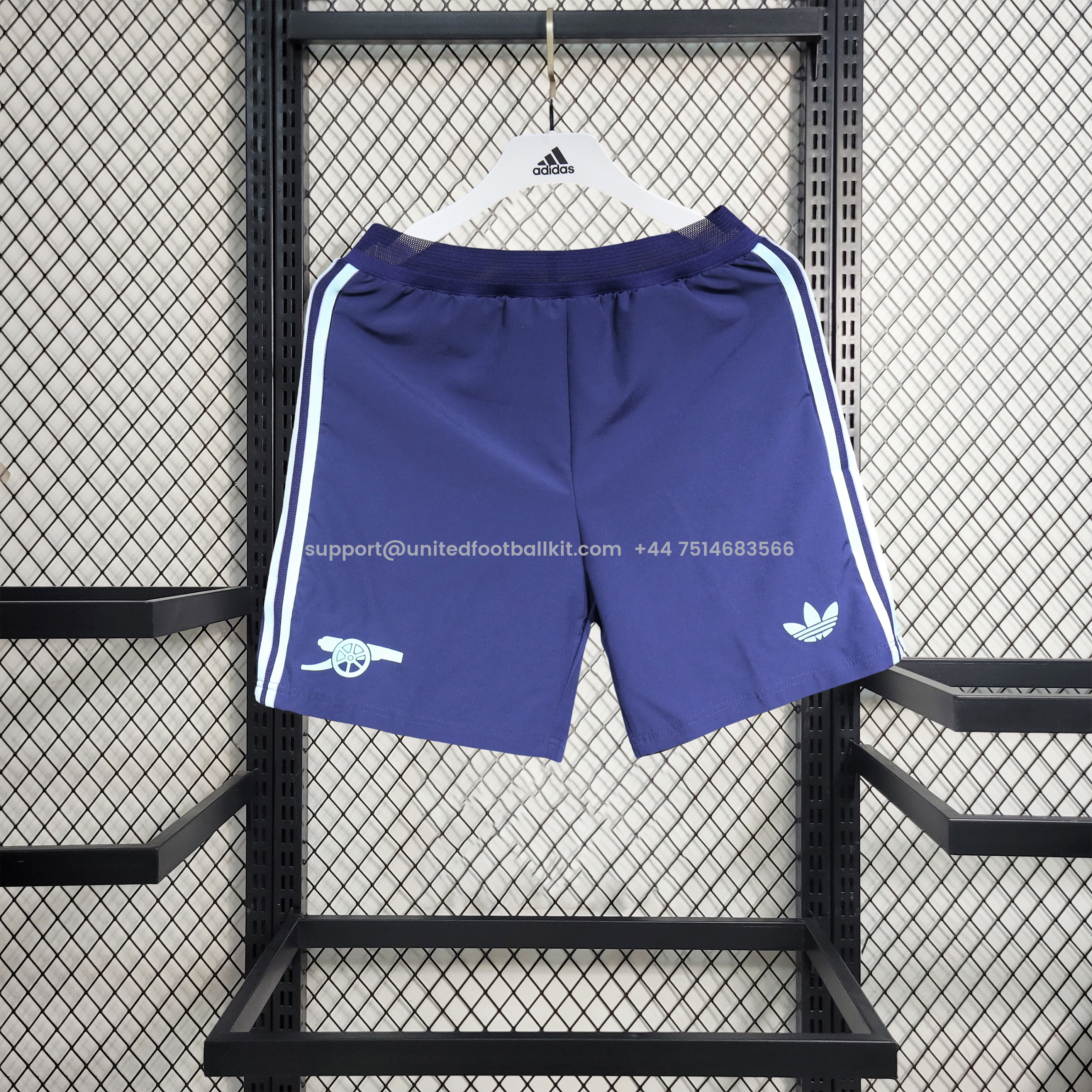 Unitedfootballkit.com | Arsenal 24-25 Third Shorts - Player Version -Customize Name, Number and Patch | Worldwide Shipping