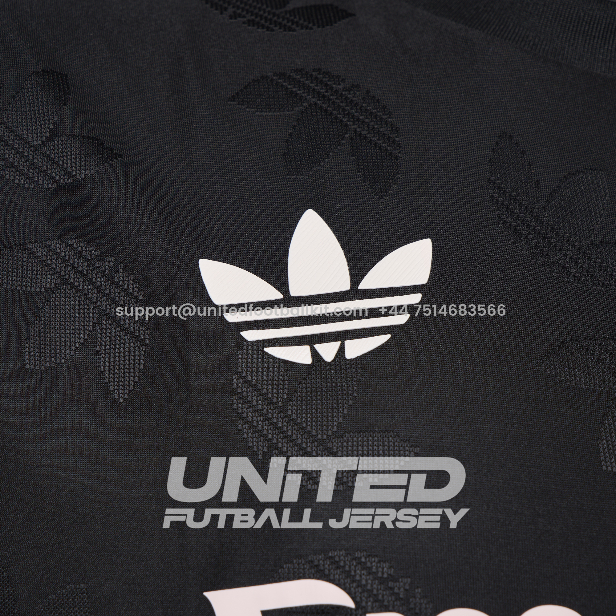 Unitedfootballkit.com | Real Madrid 24-25 Trefoil Black Jersey - Player Version -Customize Name, Number and Patch | Worldwide Shipping