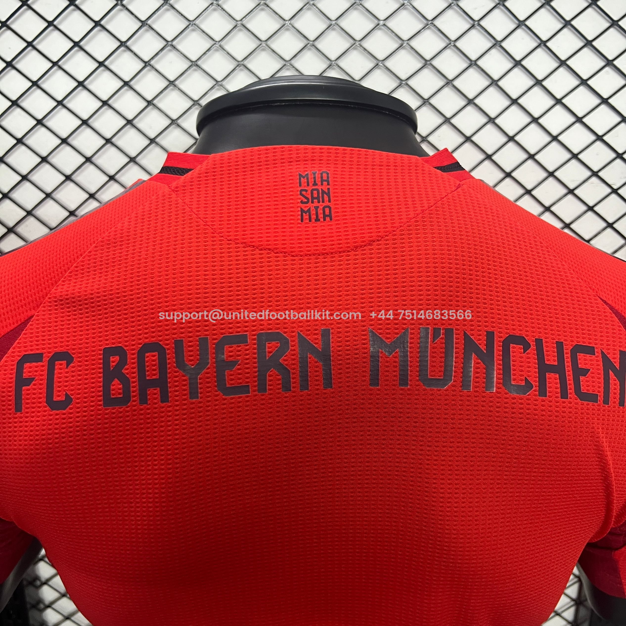 Unitedfootballkit.com | Bayern Munich 24-25 Home Stadium Jersey - Player Version -Customize Name, Number and Patch | Worldwide Shipping