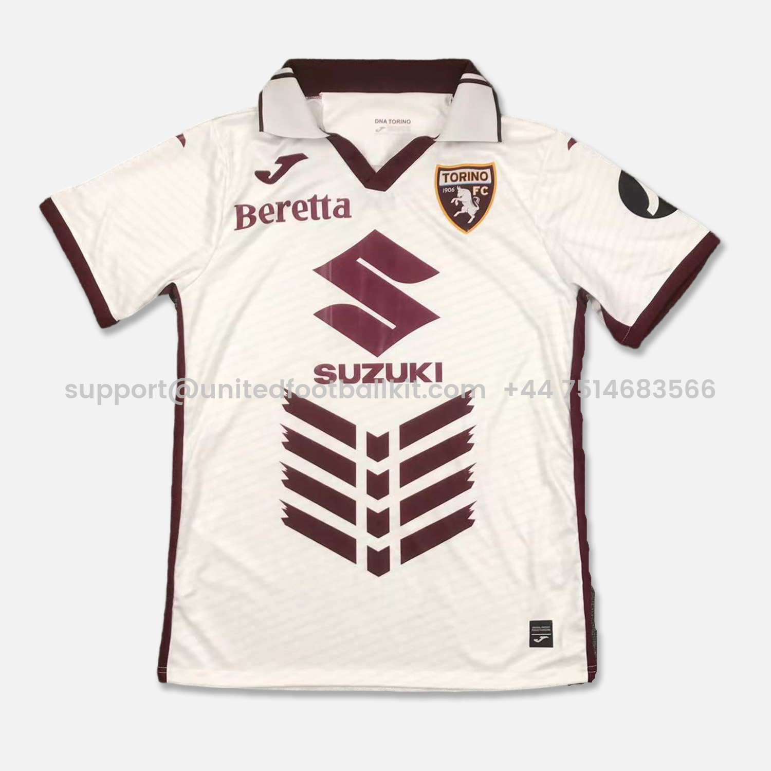 Unitedfootballkit.com | Torino 24-25 Away Jersey - Fans Version -Customize Name, Number and Patch | Worldwide Shipping