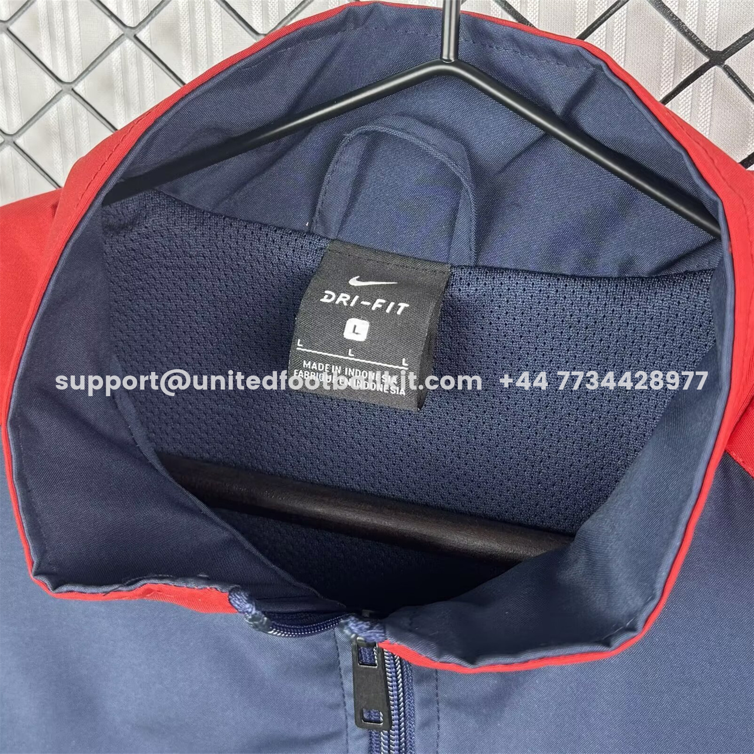 Unitedfootballkit.com | Retro Arsenal 1998-99 Home Windbreaker Jacket - Red And Dark Grey -Customize Name, Number and Patch | Worldwide Shipping