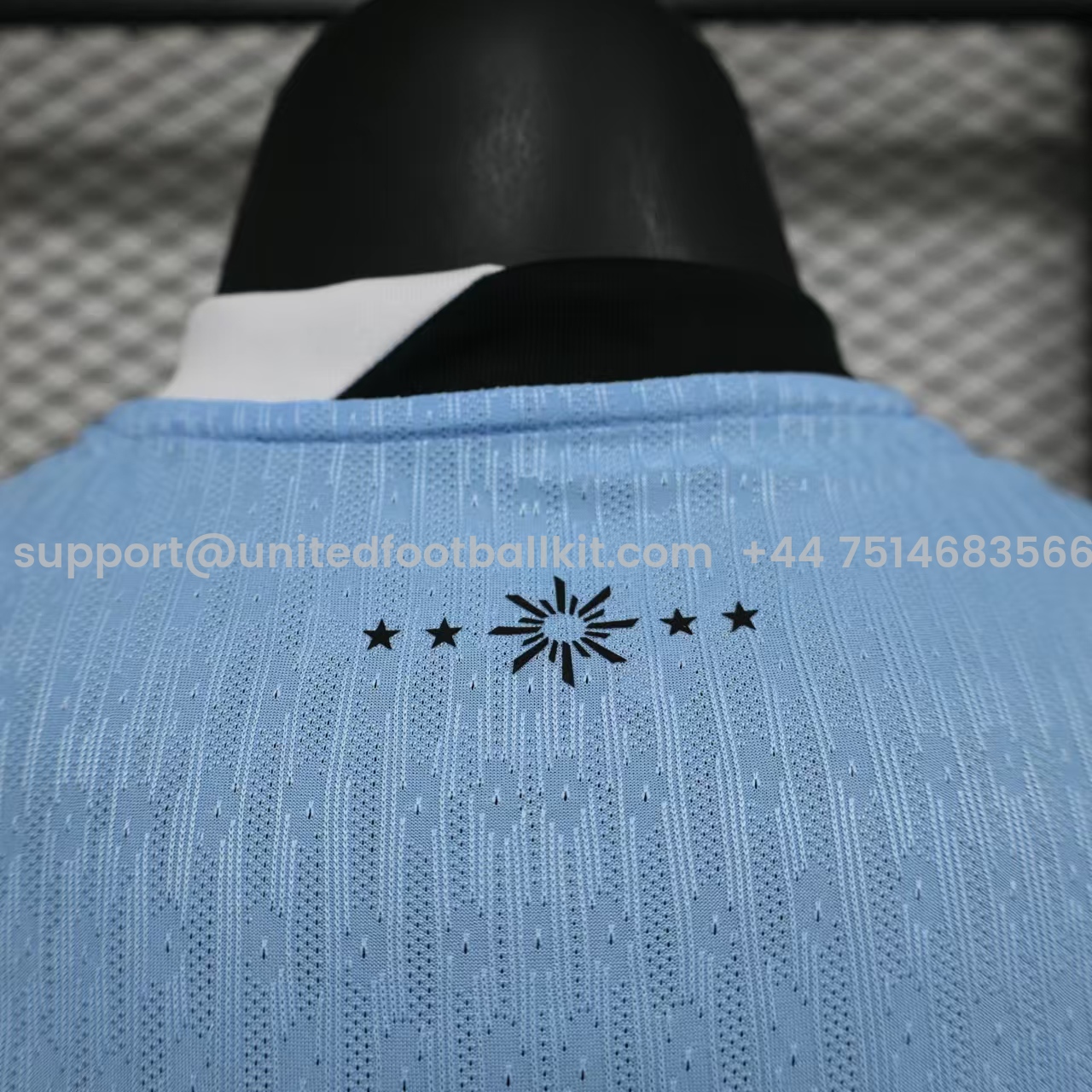 Unitedfootballkit.com | Uruguay 24-25 Home Jersey - Player Version -Customize Name, Number and Patch | Worldwide Shipping