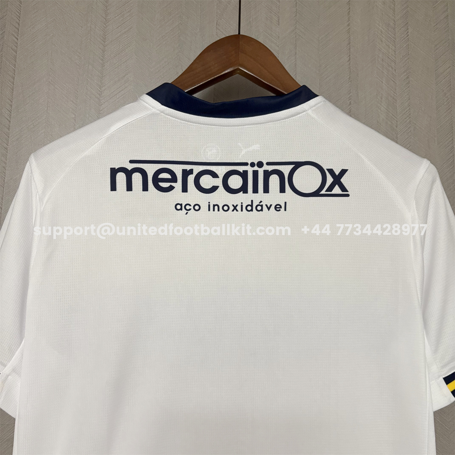 Unitedfootballkit.com | FC Famalicão 25-26 Home White Jersey - Fans Version -Customize Name, Number and Patch | Worldwide Shipping