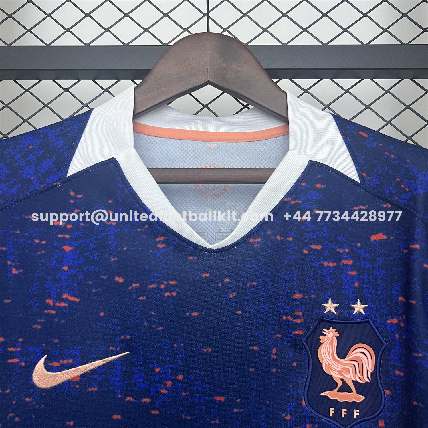 Unitedfootballkit.com | France 2025 Women's Team Home Jersey - Men's Fans Version -Customize Name, Number and Patch | Worldwide Shipping