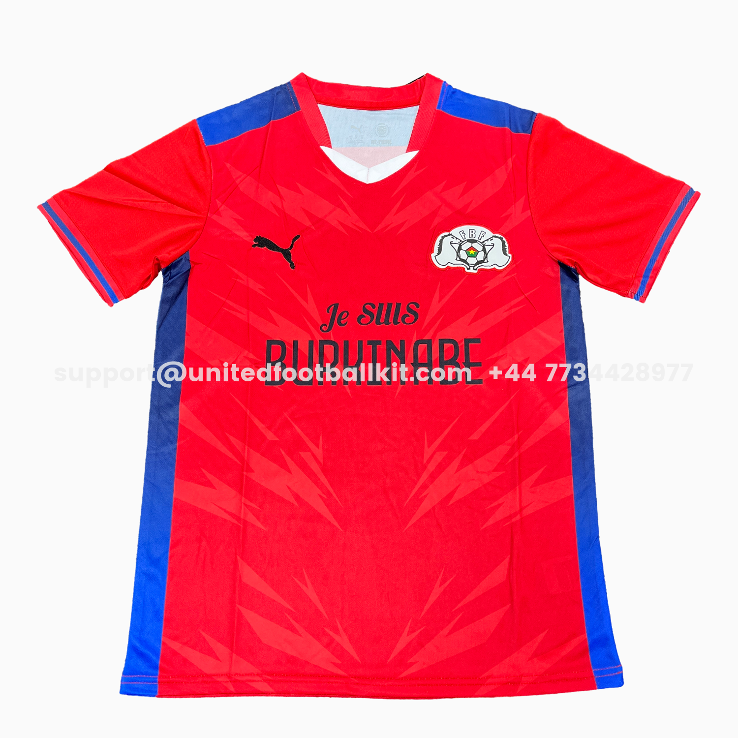 Unitedfootballkit.com | Burkina Faso 2026 Red Special Jersey - Fans Version -Customize Name, Number and Patch | Worldwide Shipping