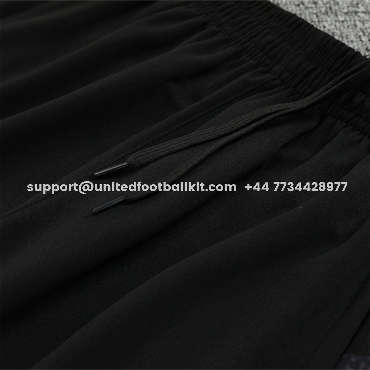 Unitedfootballkit.com | AC Milan 25-26 Kids Long Sleeve Training Set - Black Top & Black Pants -Customize Name, Number and Patch | Worldwide Shipping