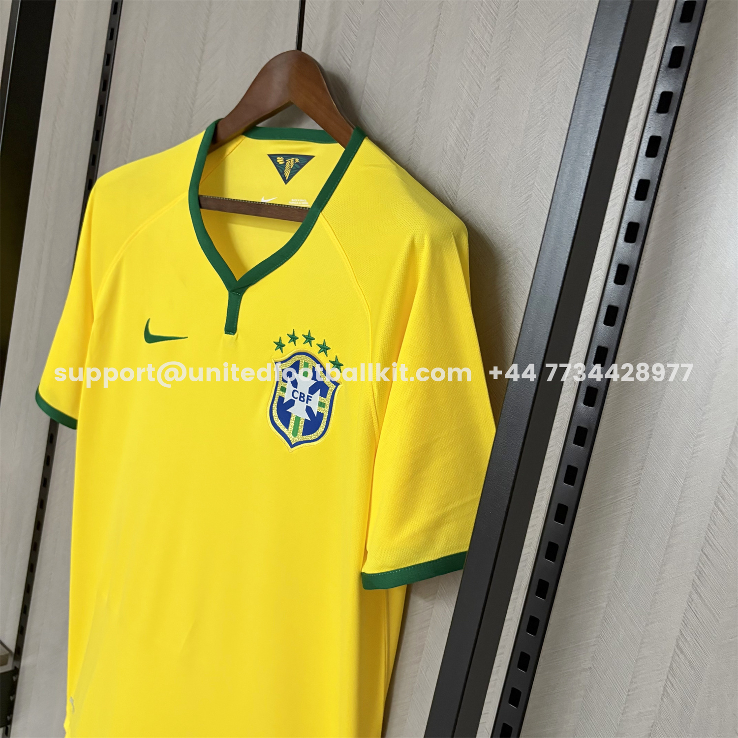 Unitedfootballkit.com | Retro Brazil 2014 Home Jersey -Customize Name, Number and Patch | Worldwide Shipping