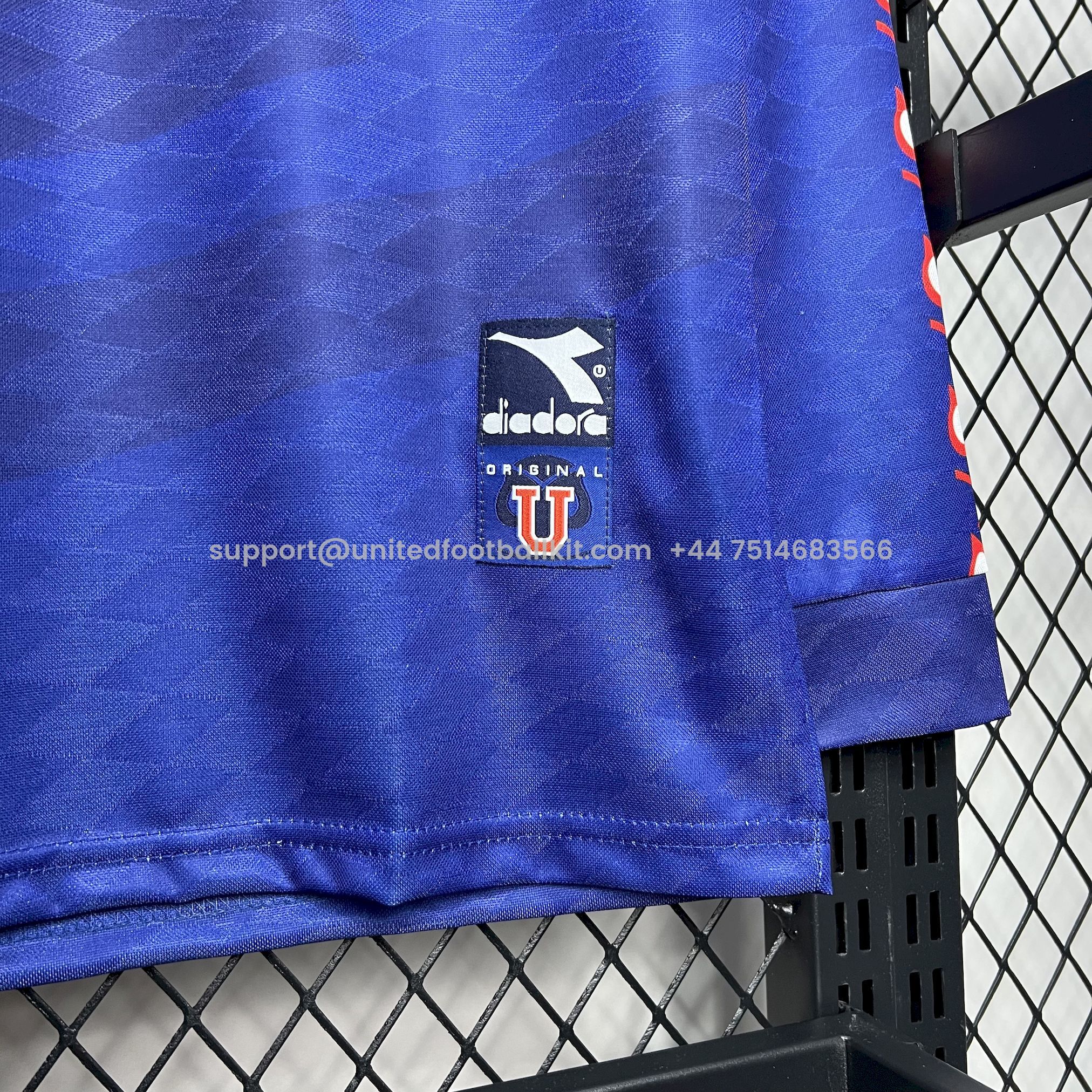 Unitedfootballkit.com | Retro Universidad De Chile 1996 Home Long Sleeve Jersey -Customize Name, Number and Patch | Worldwide Shipping