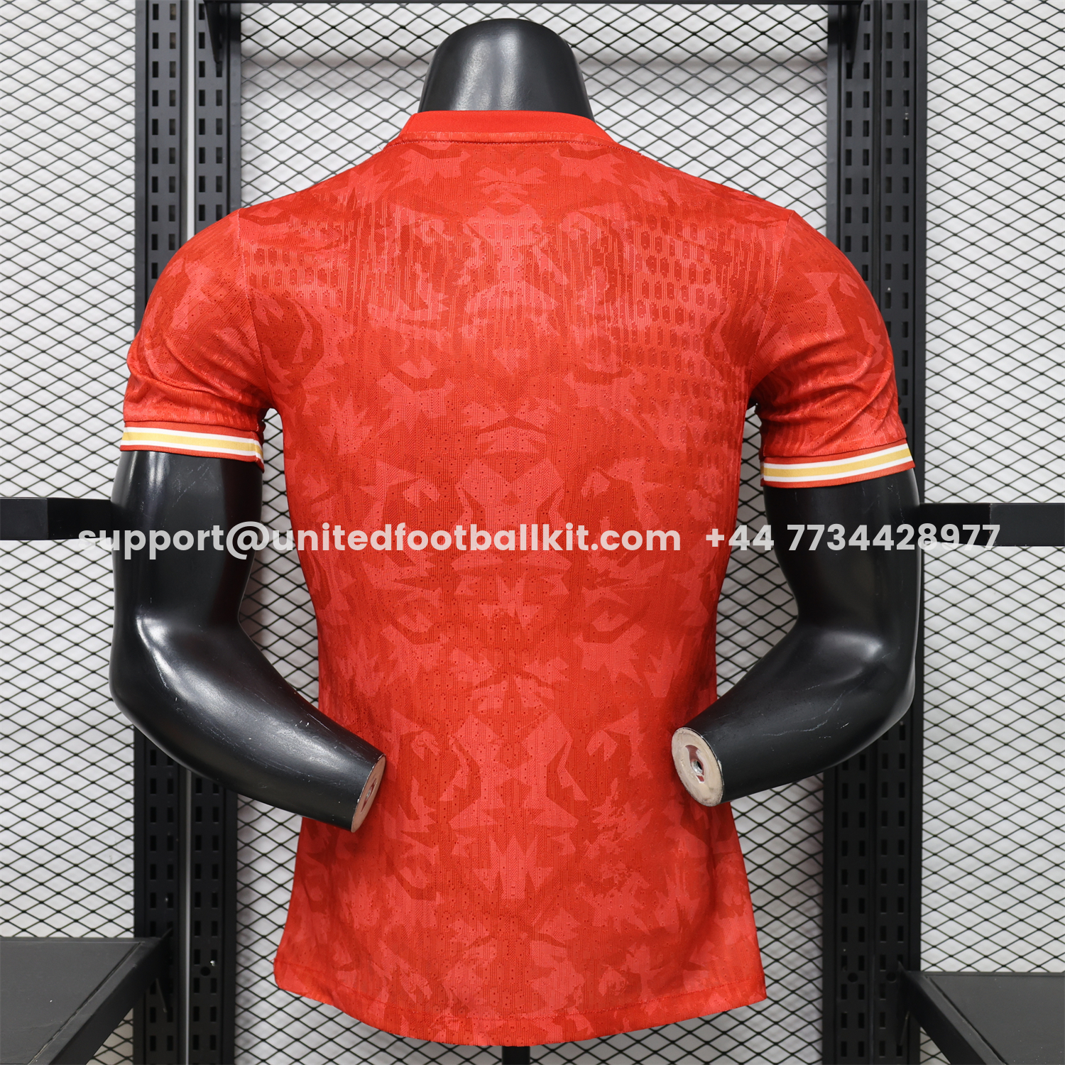 Unitedfootballkit.com | England 2026 Red Special Jersey - Player Version -Customize Name, Number and Patch | Worldwide Shipping