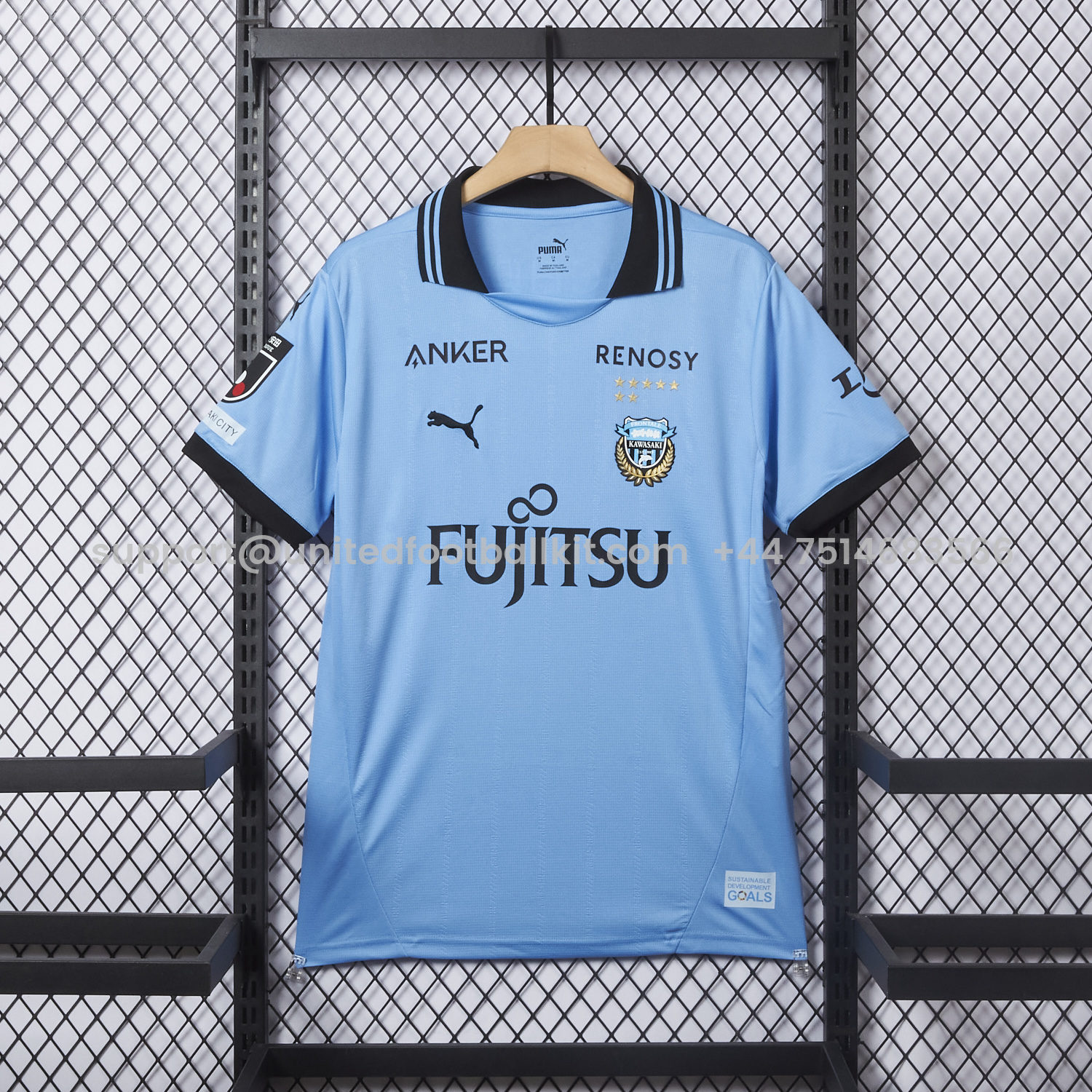 Unitedfootballkit.com | Kawasaki Frontale 25-26 Home Jersey - Fans Version -Customize Name, Number and Patch | Worldwide Shipping