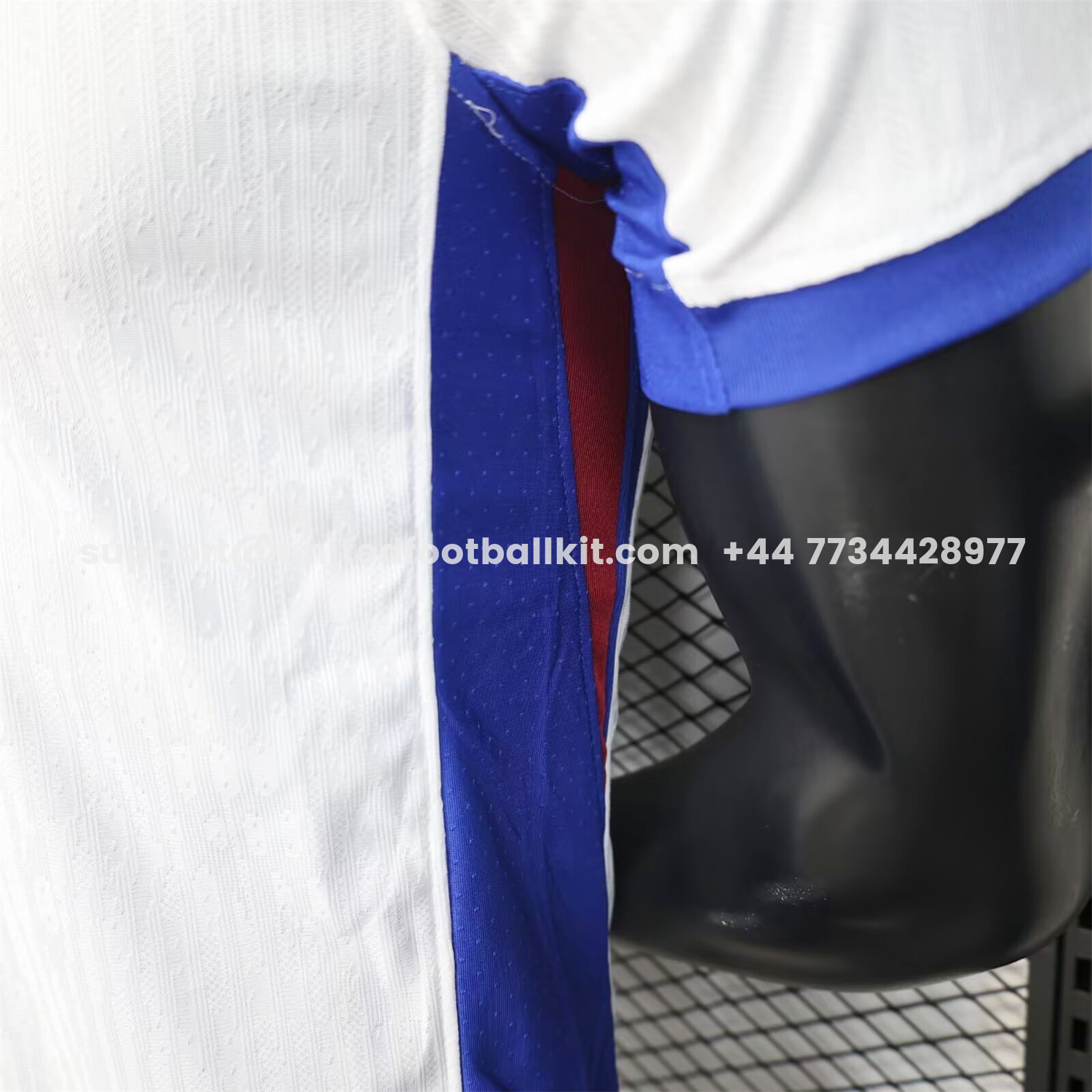 Unitedfootballkit.com | Barcelona 25-26 Red And Blue Vertical Stripes Special White Jersey - Player Version -Customize Name, Number and Patch | Worldwide Shipping