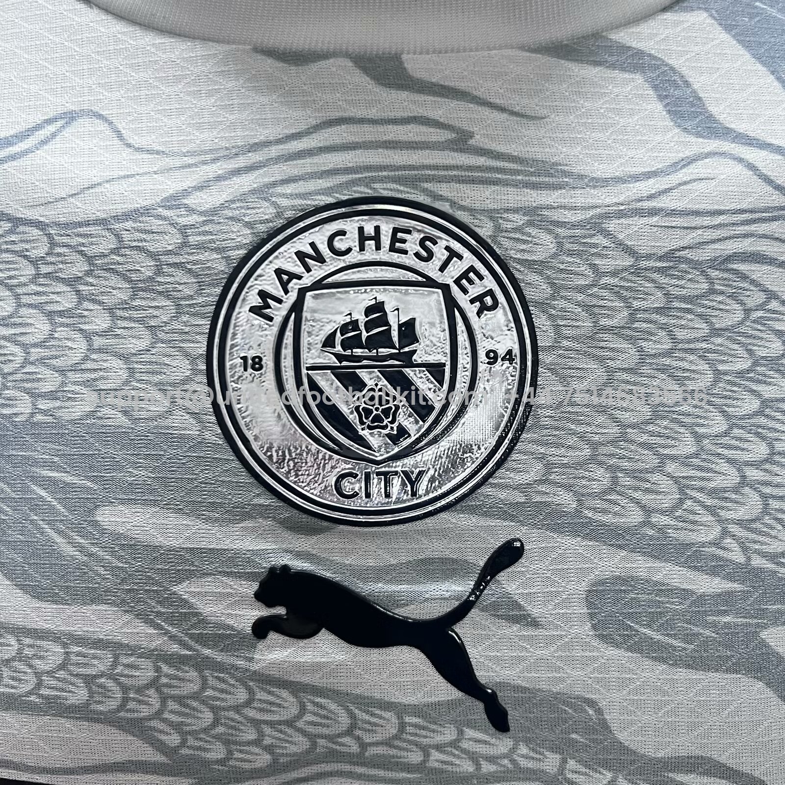 Unitedfootballkit.com | Manchester City 2024 Year of the Dragon Pre-match Jersey - Player Version -Customize Name, Number and Patch | Worldwide Shipping