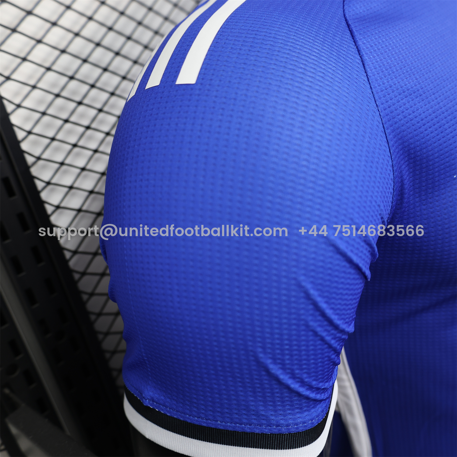 Unitedfootballkit.com | Algeria 25-26 Blue and Black Gradient with White Text Jersey - Player Version -Customize Name, Number and Patch | Worldwide Shipping