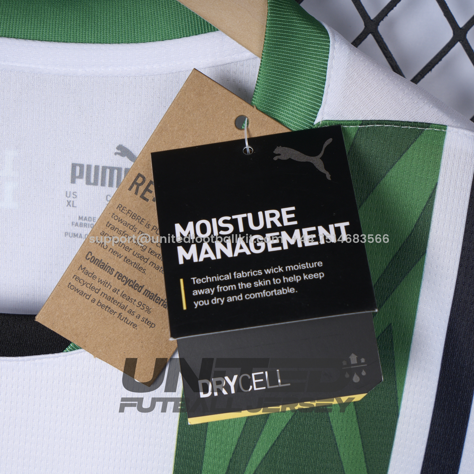 Unitedfootballkit.com | Borussia Mönchengladbach 24-25 Home Stadium Jersey - Fans Version -Customize Name, Number and Patch | Worldwide Shipping