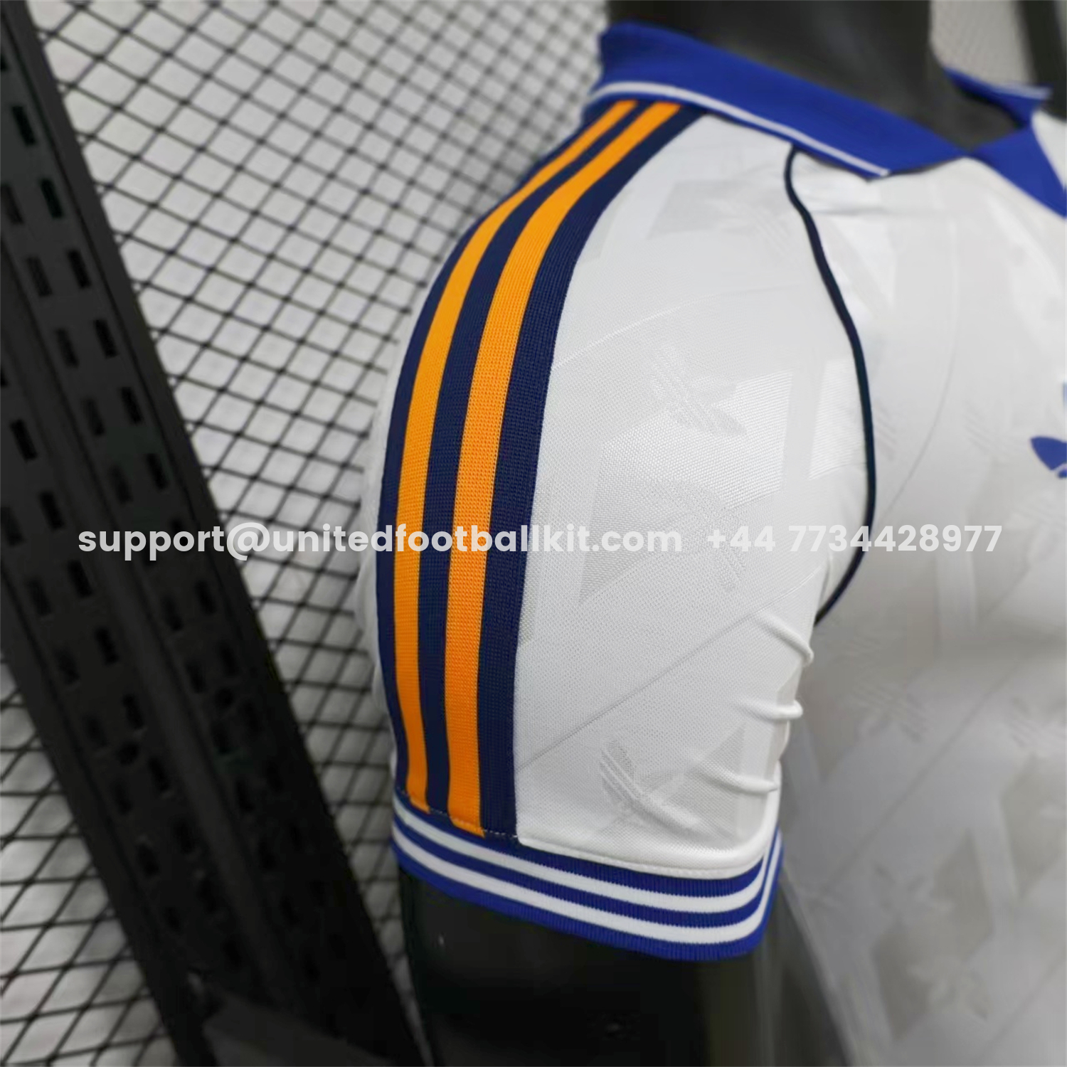 Unitedfootballkit.com | Real Madrid 25-26 Retro Style White Special Jersey - Player Version -Customize Name, Number and Patch | Worldwide Shipping