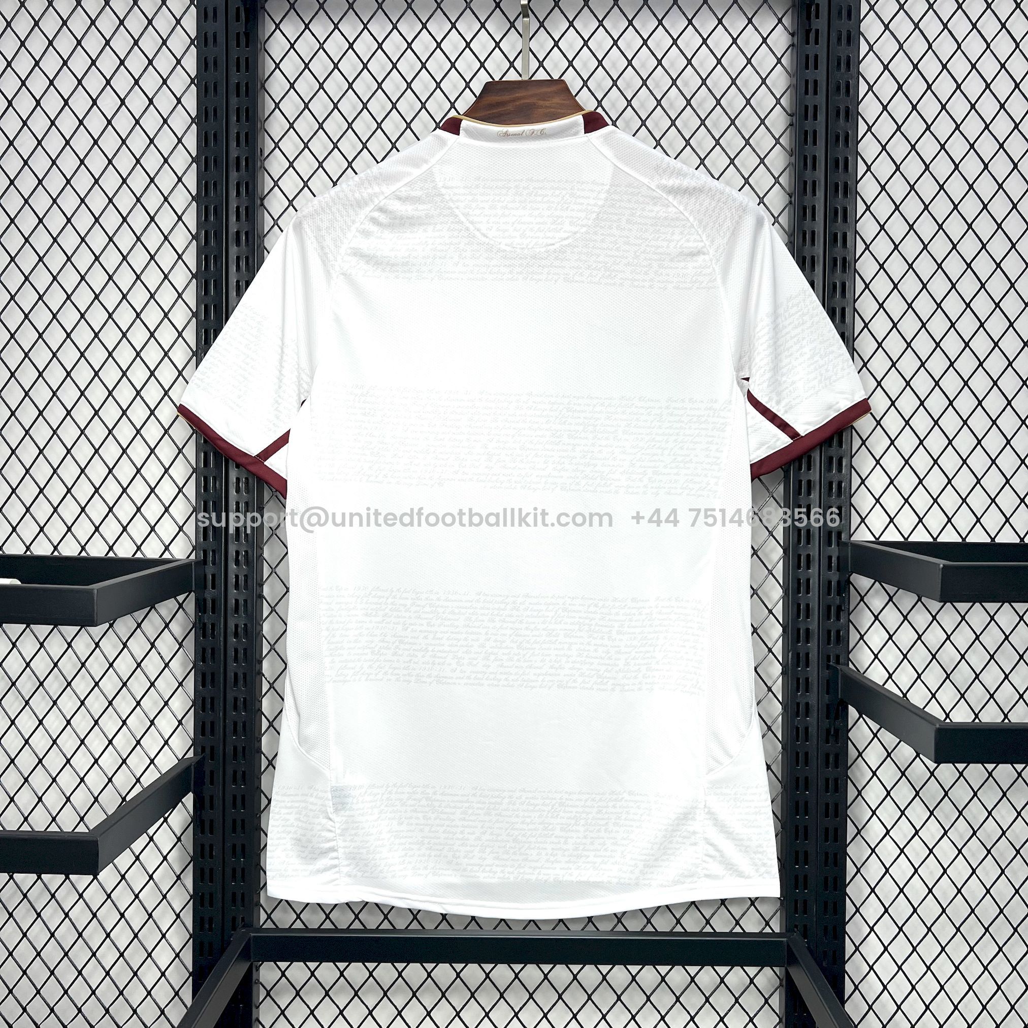 Unitedfootballkit.com | Retro Arsenal 2007-08 Away Jersey -Customize Name, Number and Patch | Worldwide Shipping