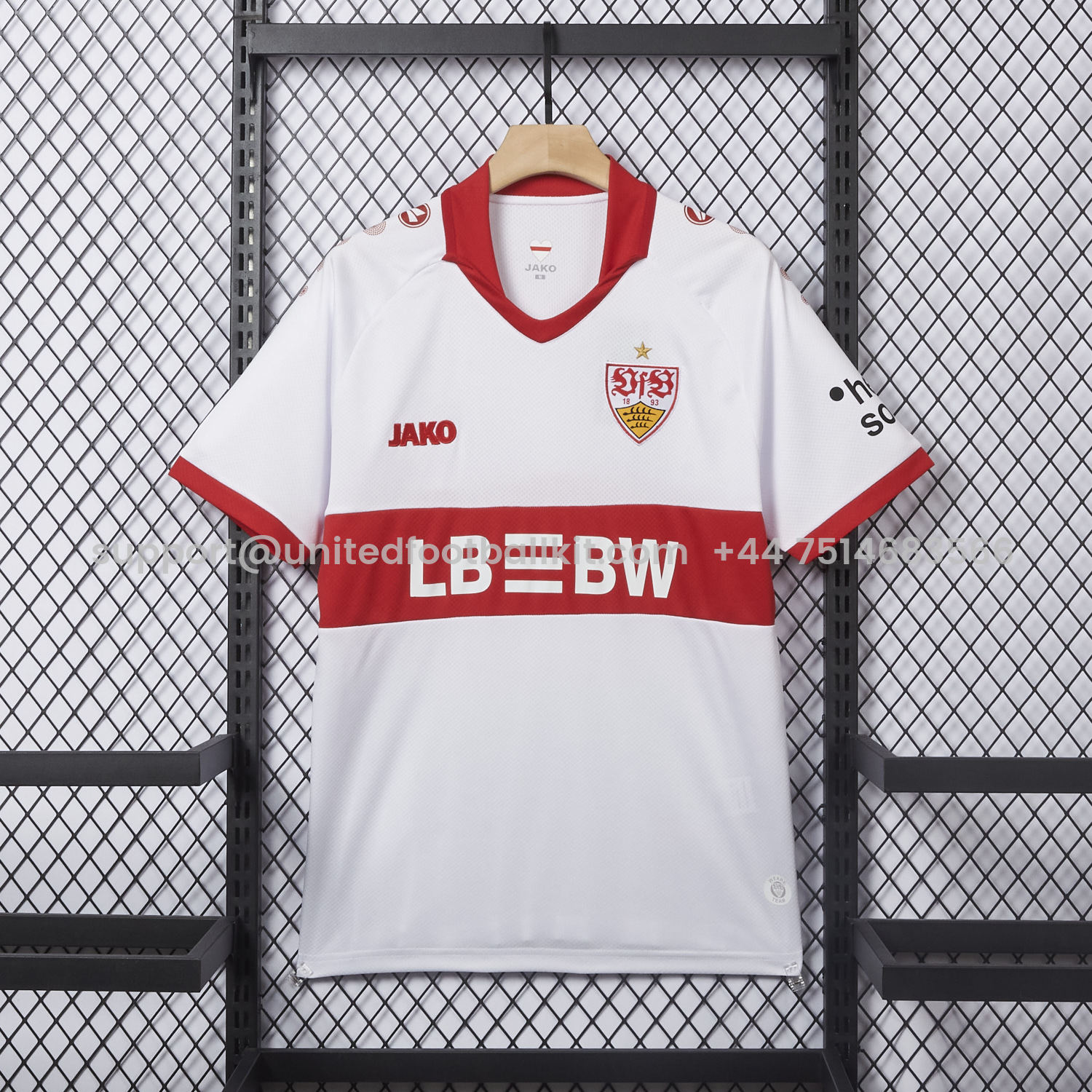 Unitedfootballkit.com | VfB Stuttgart 24-25 DFB-Pokal Final Home Jersey - Fans Version -Customize Name, Number and Patch | Worldwide Shipping