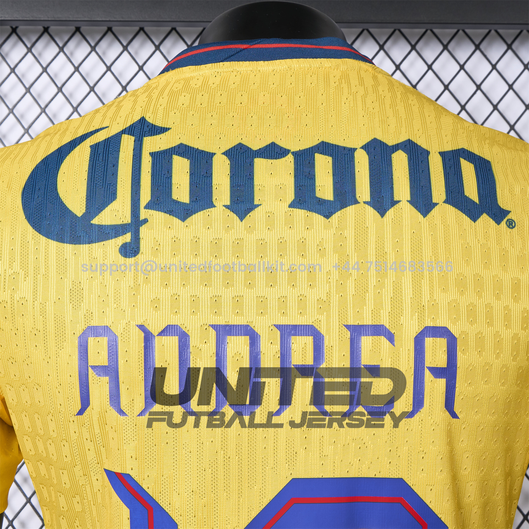 Unitedfootballkit.com | Club América 24-25 Home Jersey - Player Version -Customize Name, Number and Patch | Worldwide Shipping