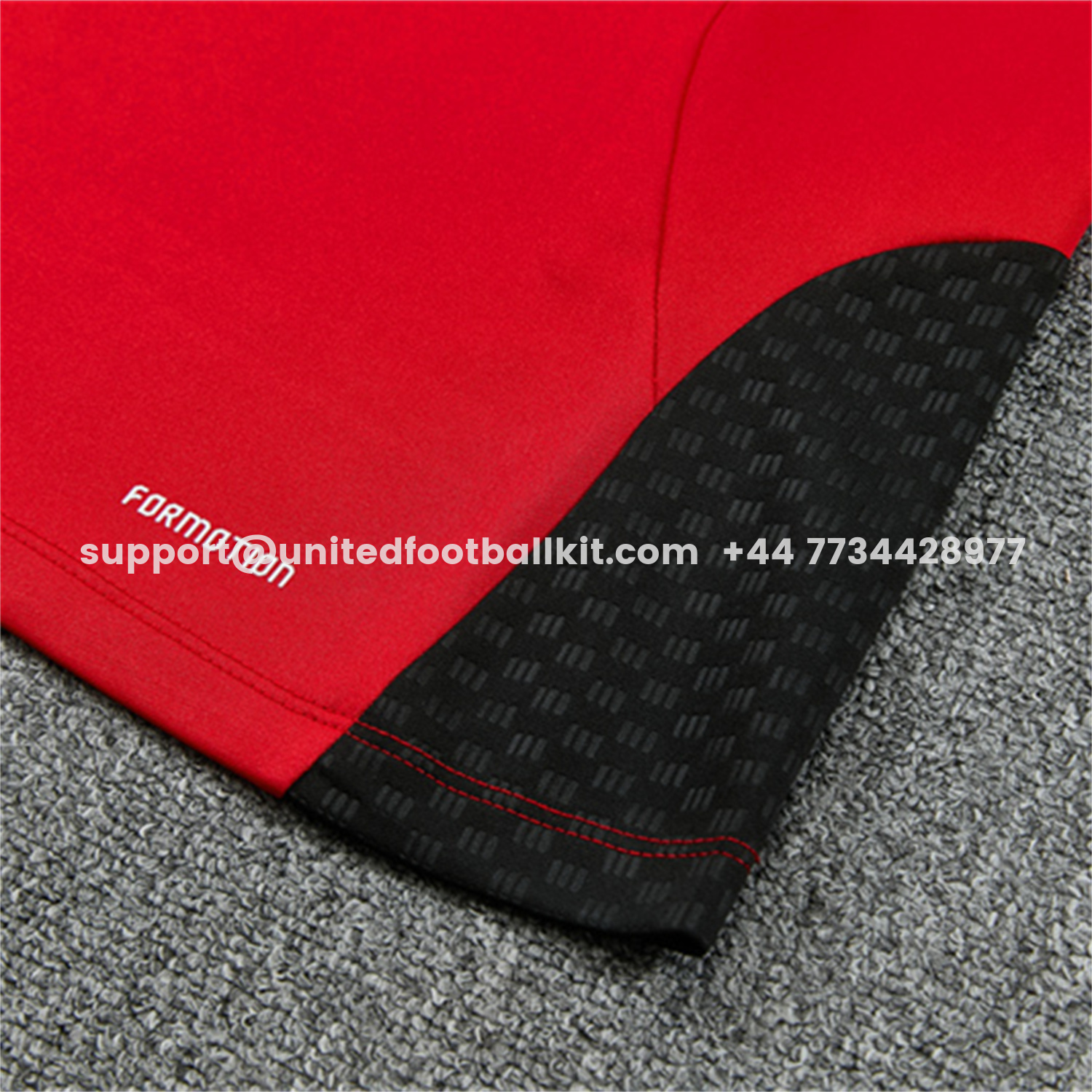 Unitedfootballkit.com | Germany 2026 Long Sleeve Training Set - Red Top & Pants -Customize Name, Number and Patch | Worldwide Shipping