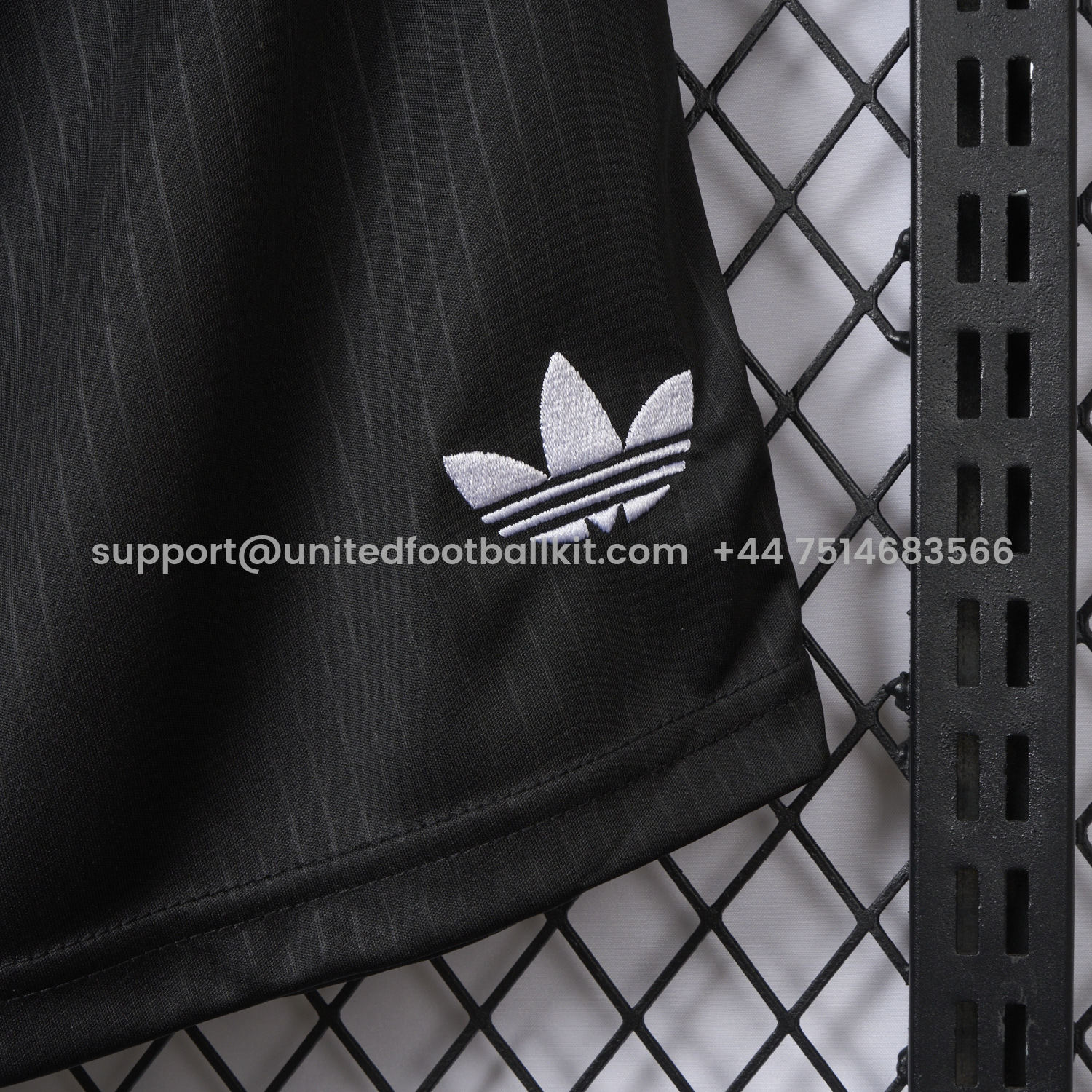 Unitedfootballkit.com | Germany 2025 125-Year Anniversary Black Shorts - Fans Version -Customize Name, Number and Patch | Worldwide Shipping