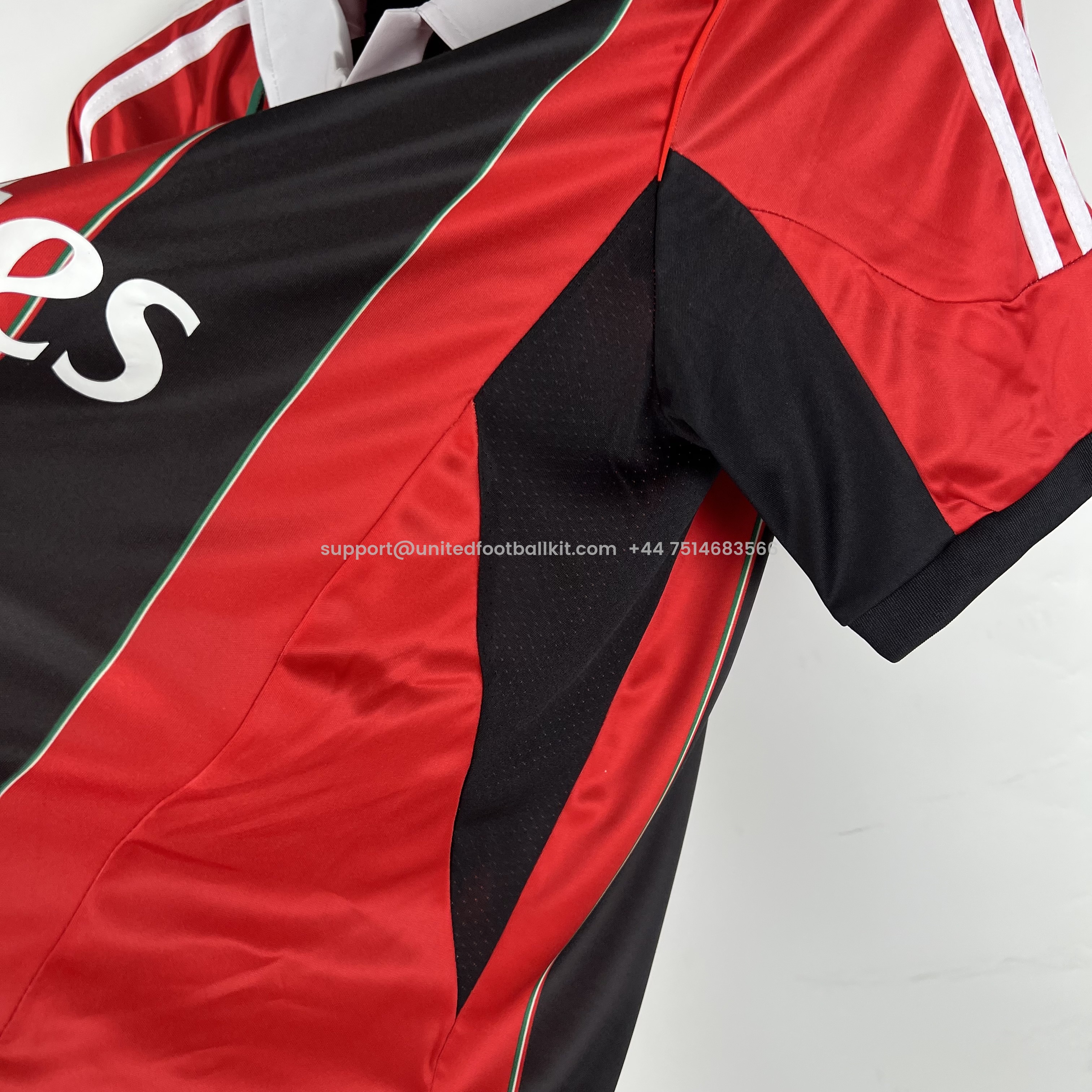 Unitedfootballkit.com | Retro AC Milan 2012-13 Home Stadium Jersey -Customize Name, Number and Patch | Worldwide Shipping