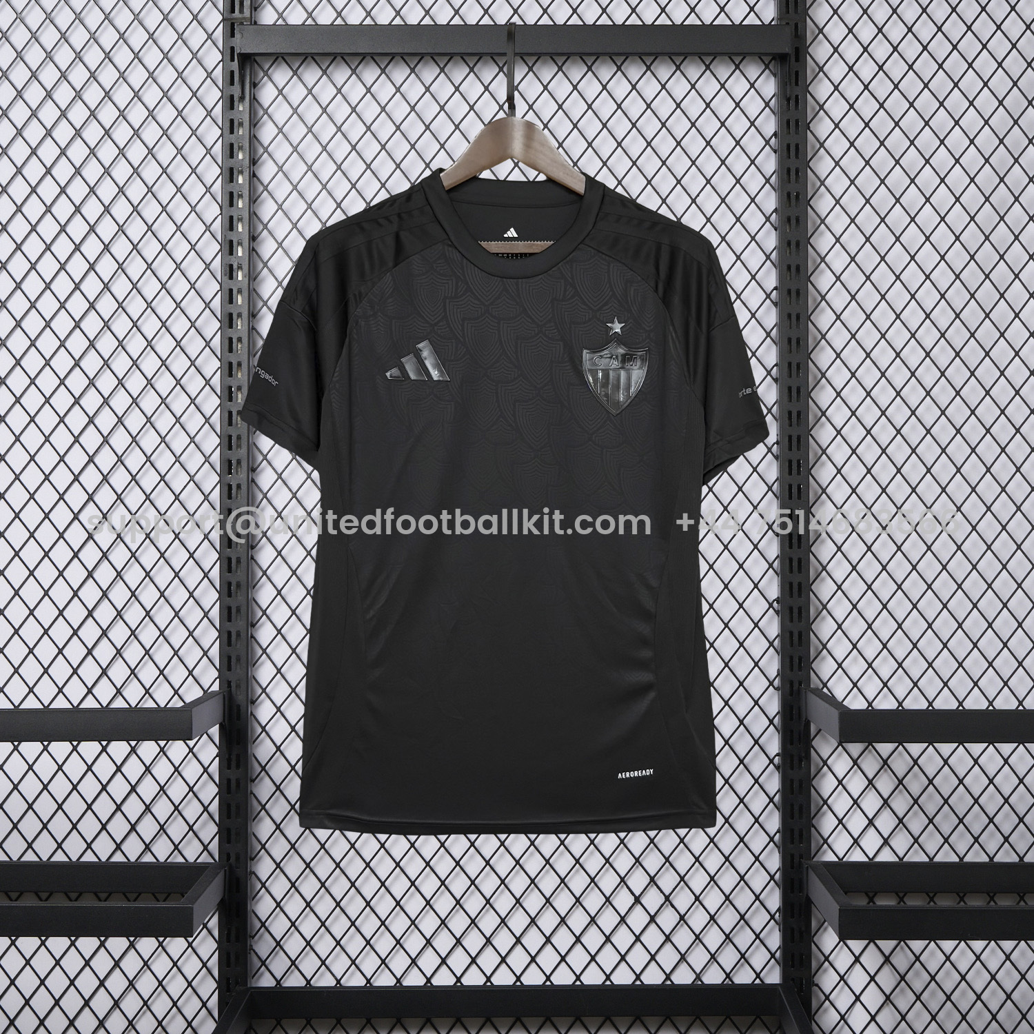 Unitedfootballkit.com | Atletico Mineiro 25-26 Black Unsponsored Special Jersey - Fans Version -Customize Name, Number and Patch | Worldwide Shipping