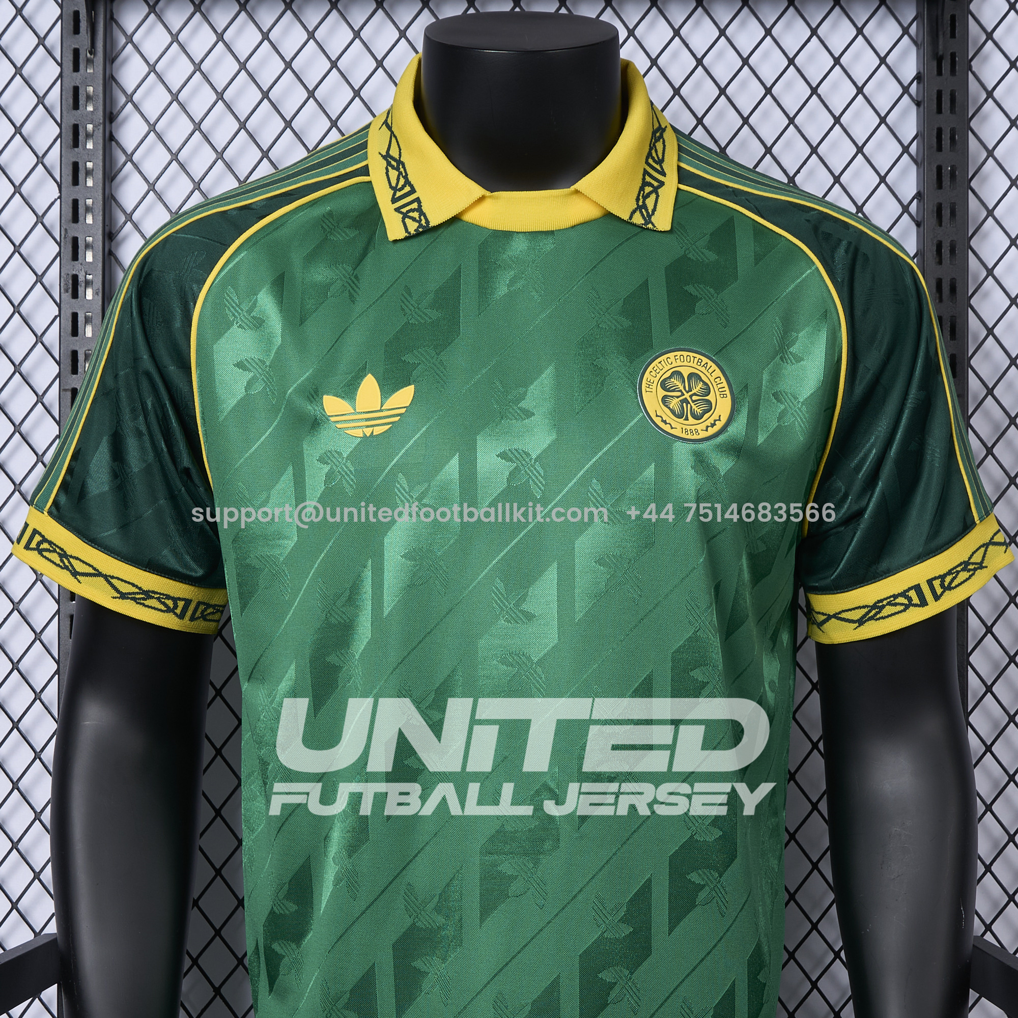 Unitedfootballkit.com | Celtic 24-25 Originals LFSTLR Green Jersey - Player Version -Customize Name, Number and Patch | Worldwide Shipping