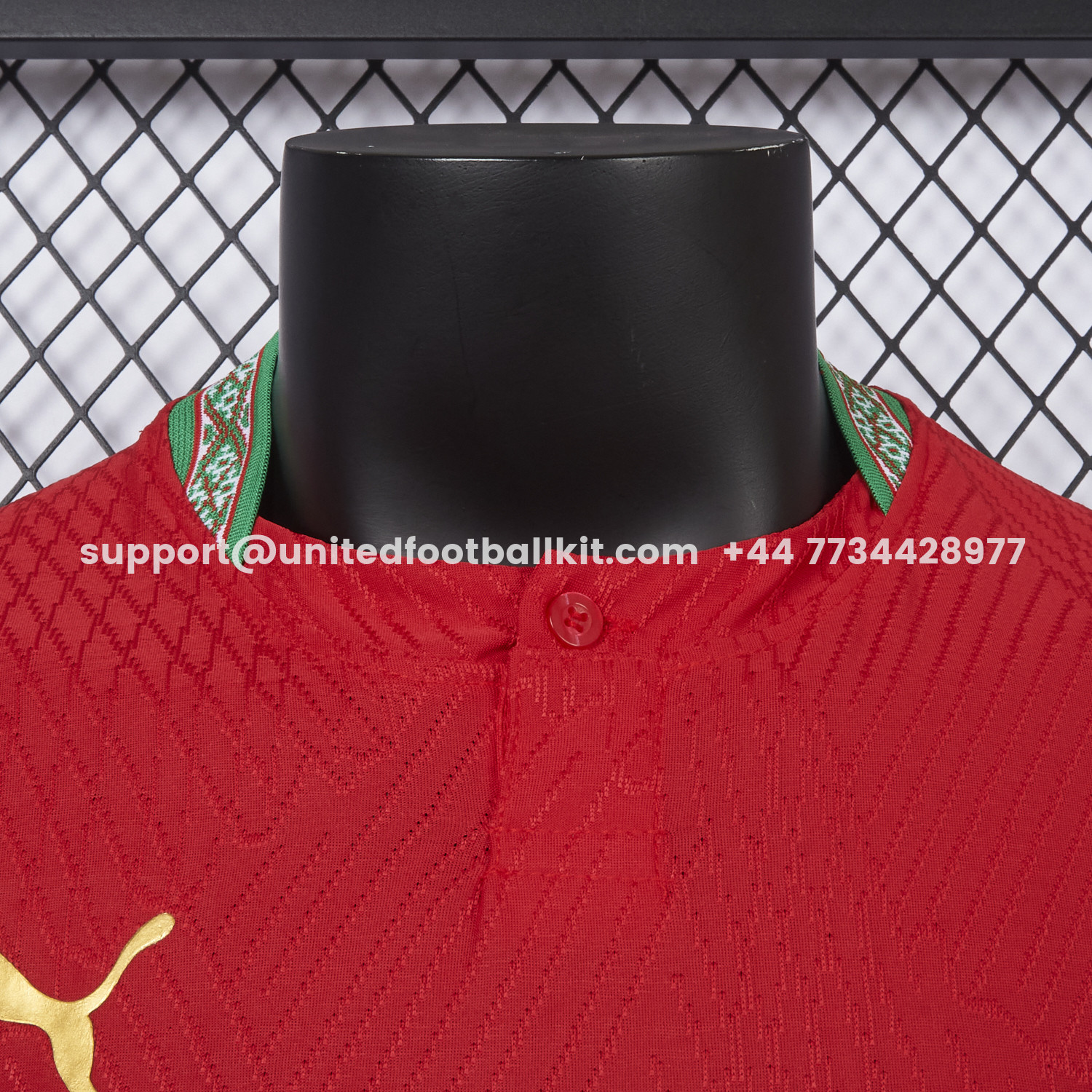 Unitedfootballkit.com | Morocco 2026 Home Jersey - Player Version -Customize Name, Number and Patch | Worldwide Shipping