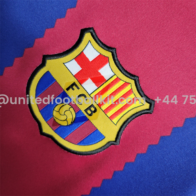 Unitedfootballkit.com | Barcelona 23-24 Home Jersey - Fans Version -Customize Name, Number and Patch | Worldwide Shipping