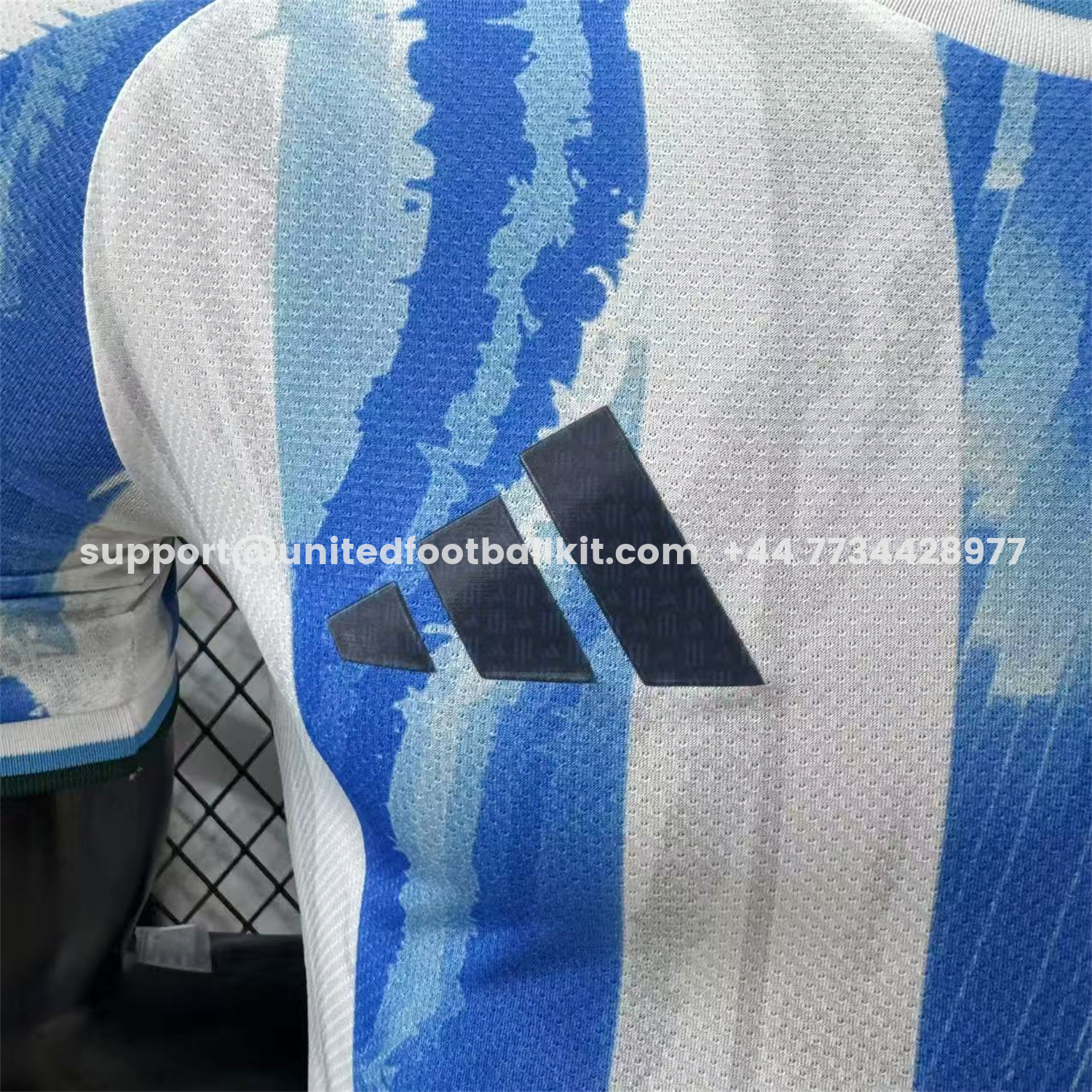 Unitedfootballkit.com | Argentina 2026 Blue And White Twill Special Jersey - Player Version -Customize Name, Number and Patch | Worldwide Shipping