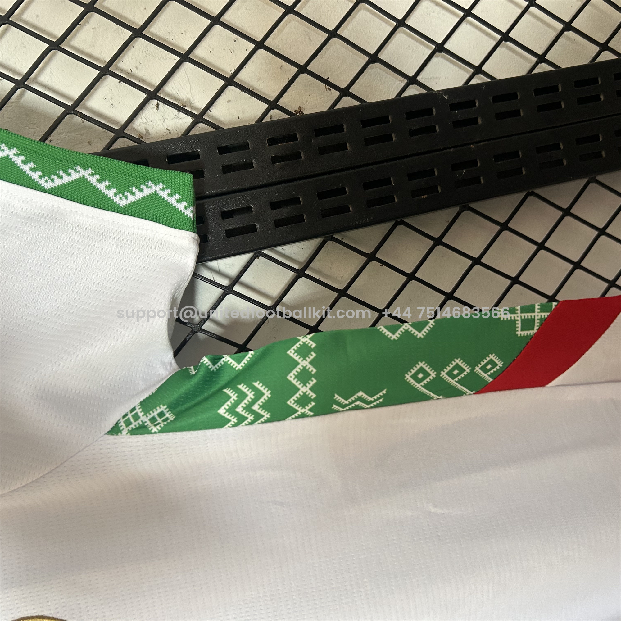 Unitedfootballkit.com | Morocco 24-25 Away Jersey - Fans Version -Customize Name, Number and Patch | Worldwide Shipping