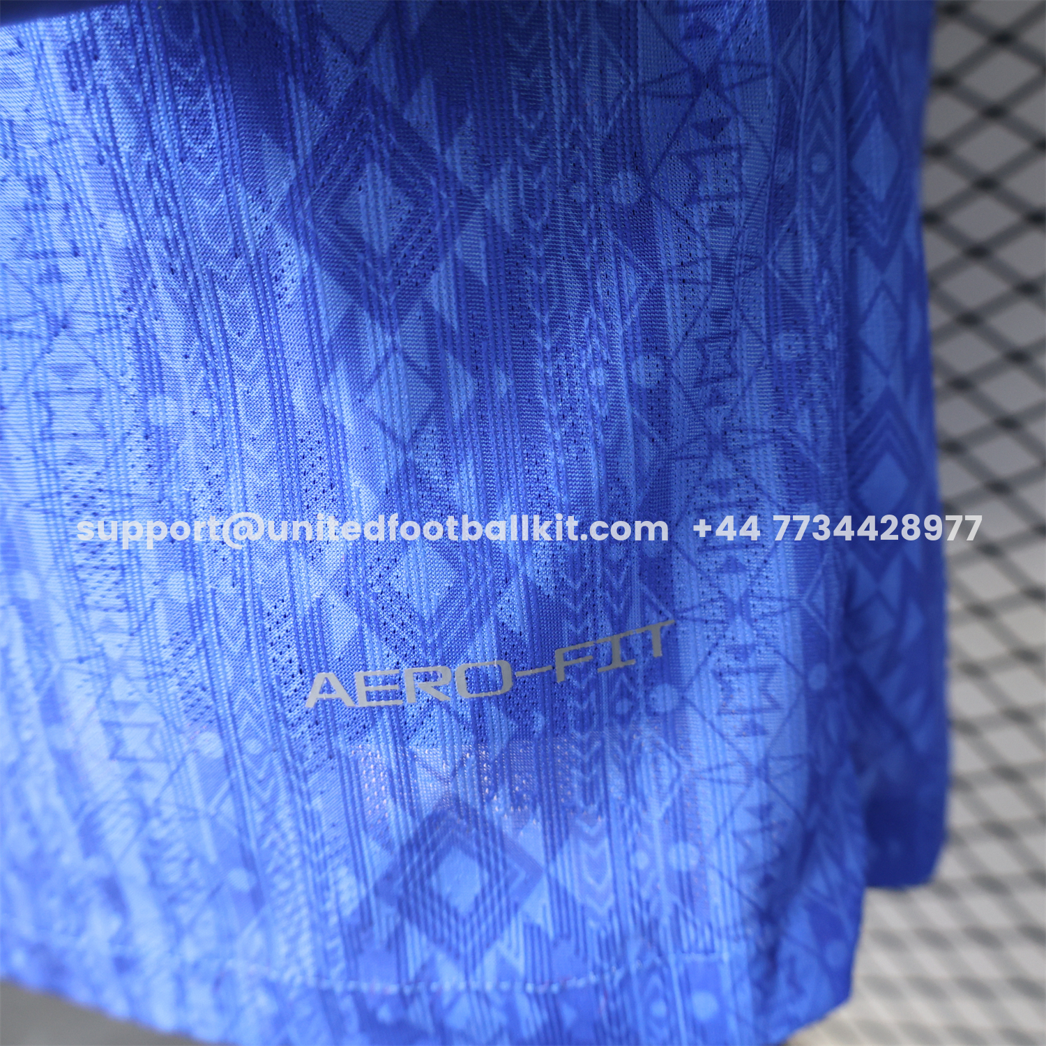 Unitedfootballkit.com | Brazil 2026 Diamond Texture Blue Special Jersey - Player Version -Customize Name, Number and Patch | Worldwide Shipping