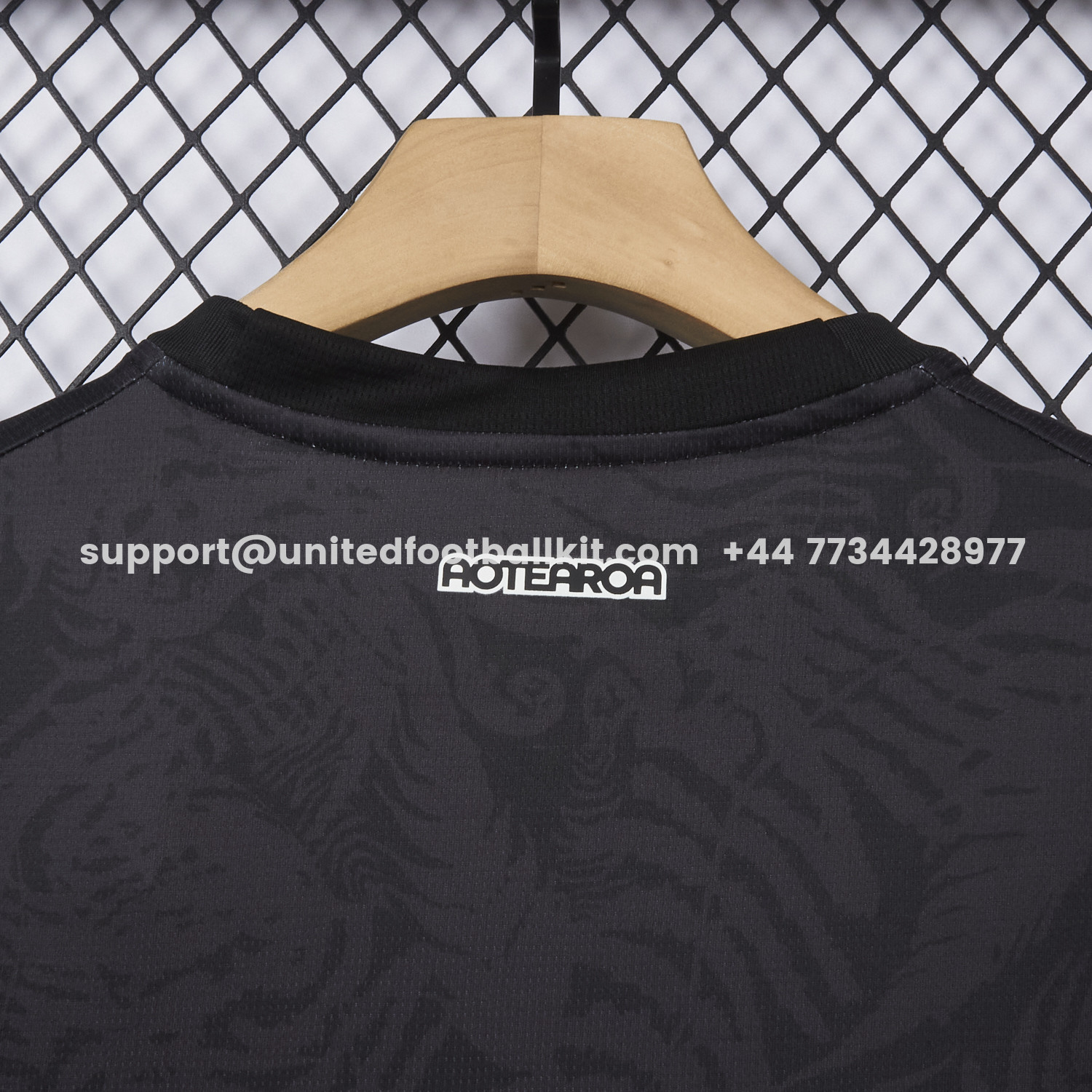Unitedfootballkit.com | New Zealand 2026 Away Black Jersey - Fans Version -Customize Name, Number and Patch | Worldwide Shipping
