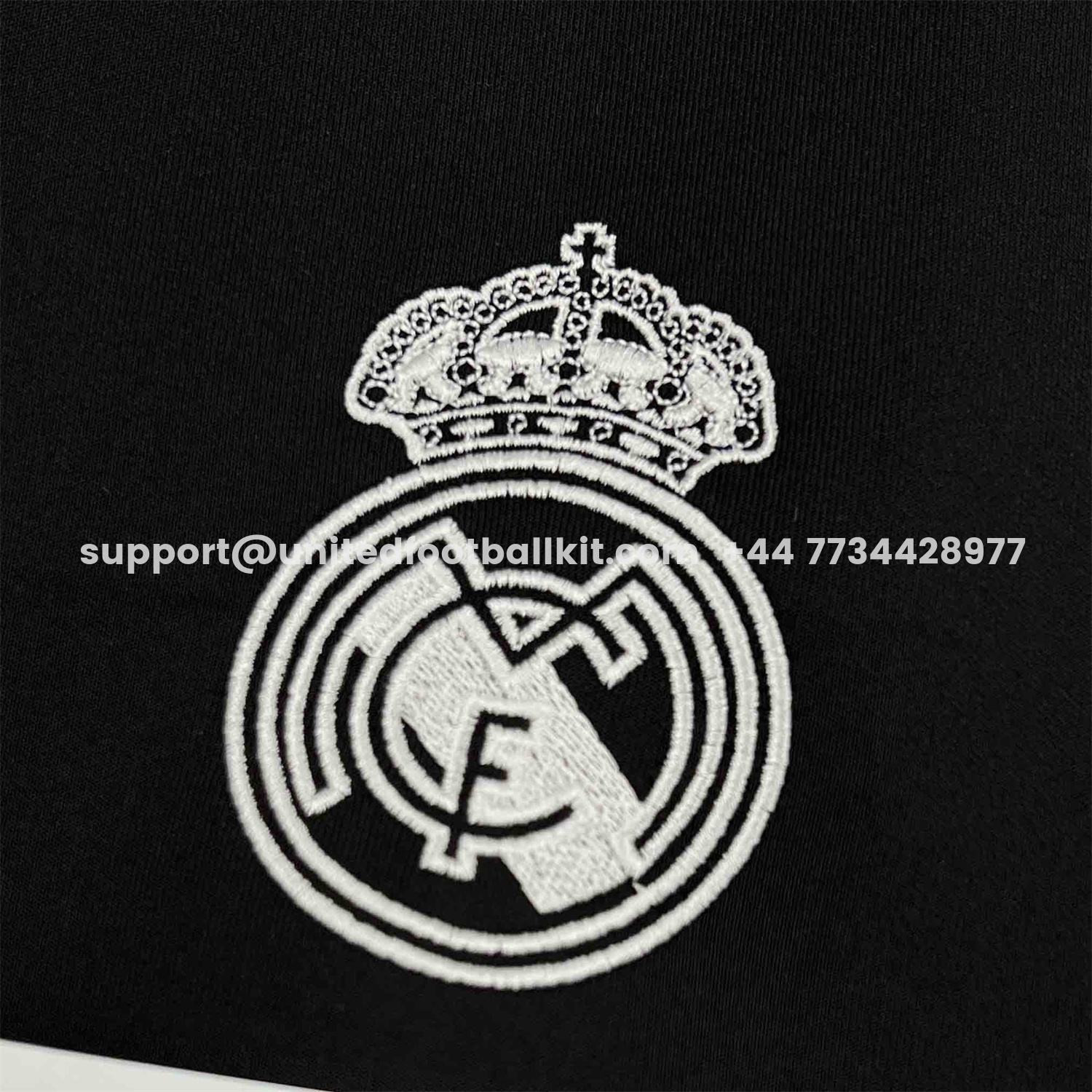 Unitedfootballkit.com | Real Madrid 26-27 Black Special Jersey - Fans Version -Customize Name, Number and Patch | Worldwide Shipping