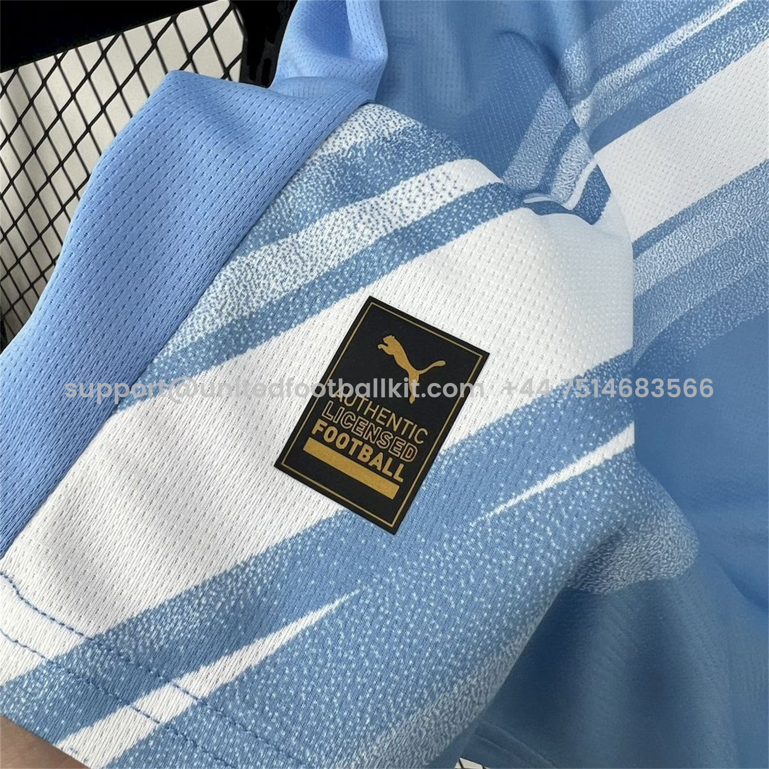 Unitedfootballkit.com | Manchester City 25-26 Home Jersey - Fans Version -Customize Name, Number and Patch | Worldwide Shipping