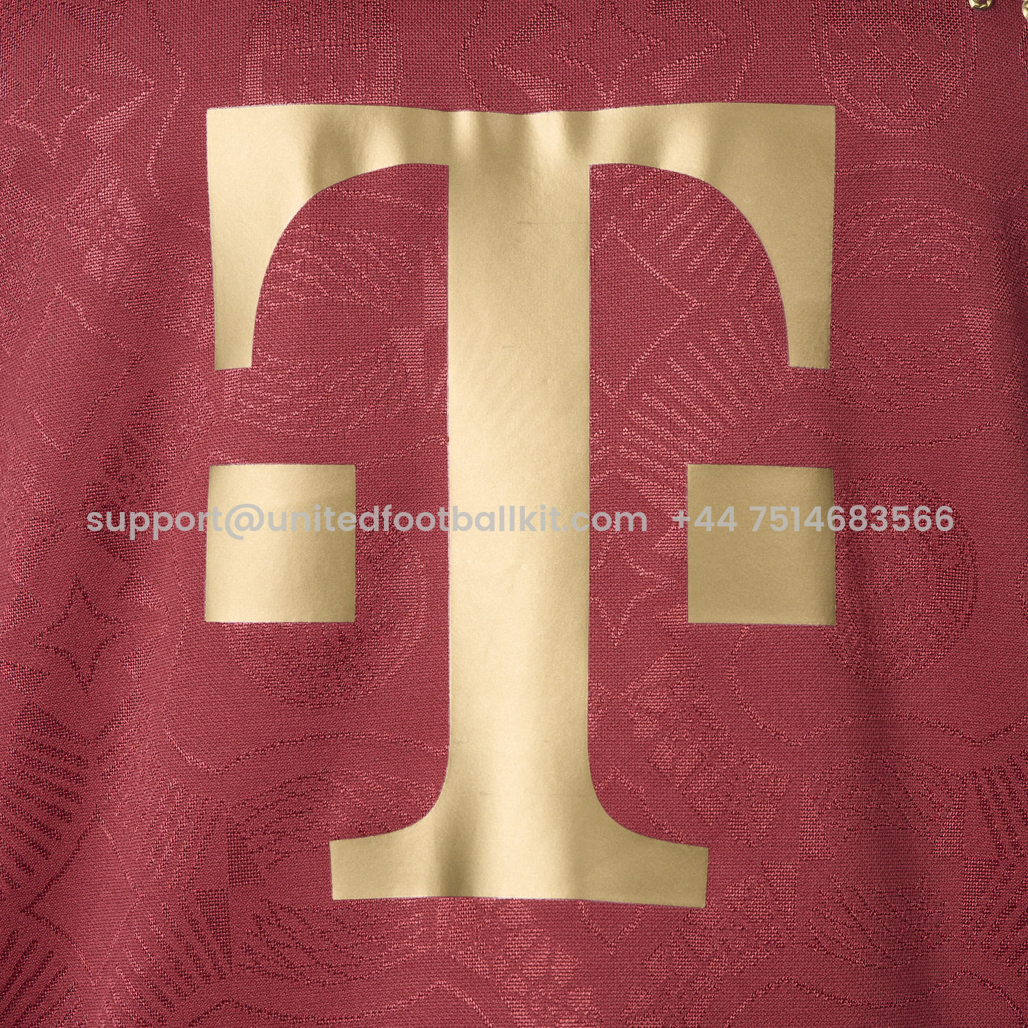 Unitedfootballkit.com | Bayern Munich 2025 125th Anniversary Jersey - Player Version -Customize Name, Number and Patch | Worldwide Shipping