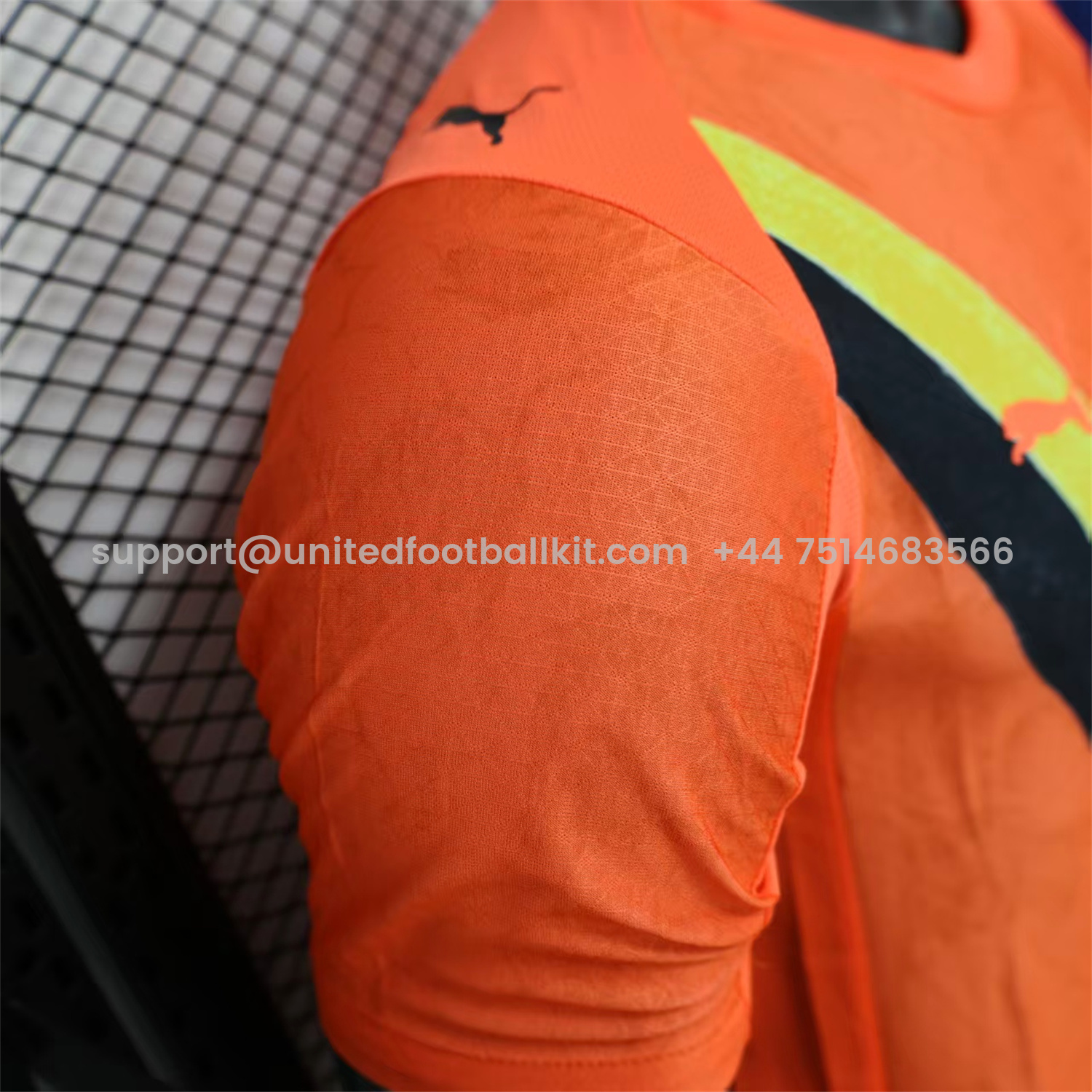 Unitedfootballkit.com | Manchester City 25-26 Orange Special Jersey - Player Version -Customize Name, Number and Patch | Worldwide Shipping