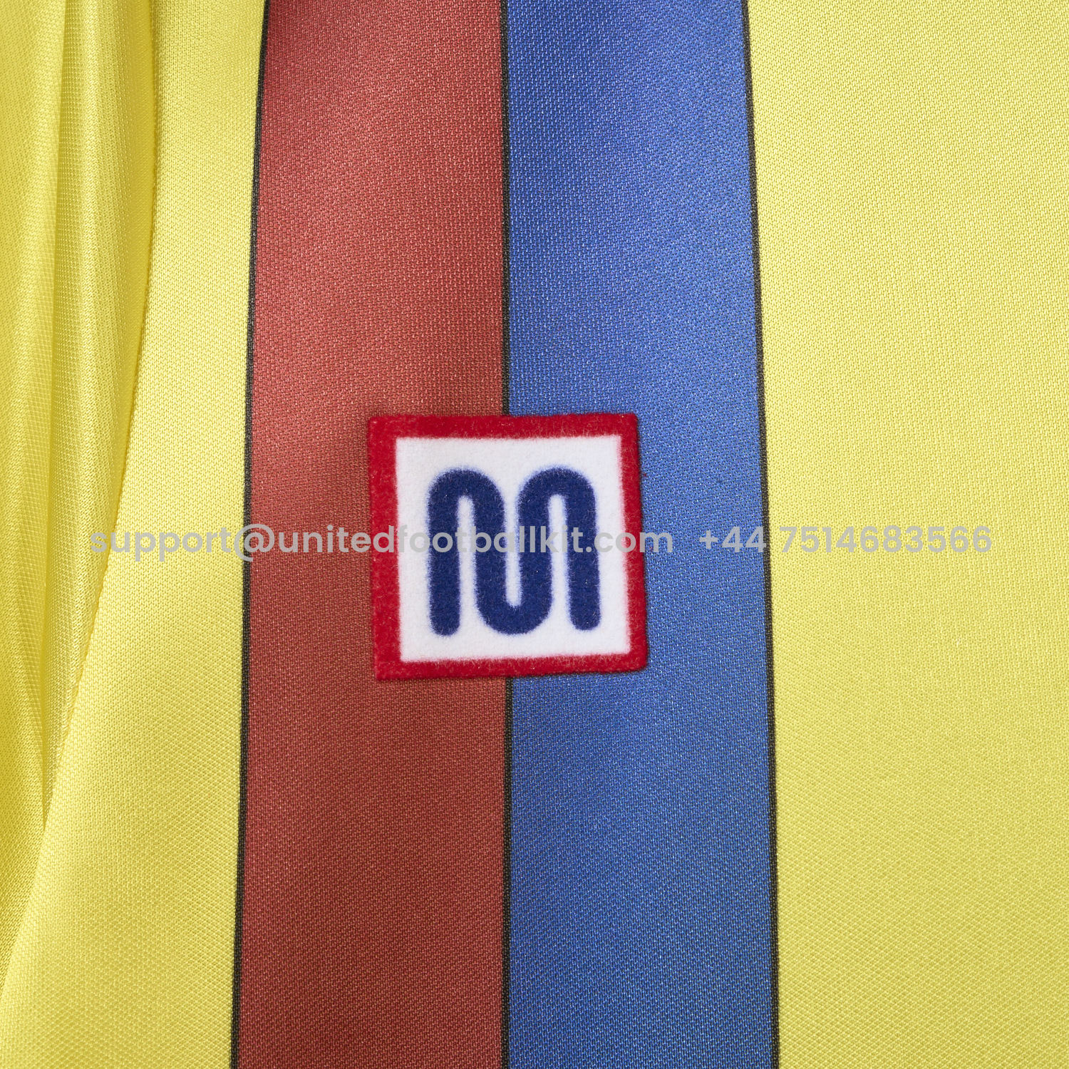Unitedfootballkit.com | Retro Barcelona 1982-84 Away Yellow Jersey -Customize Name, Number and Patch | Worldwide Shipping
