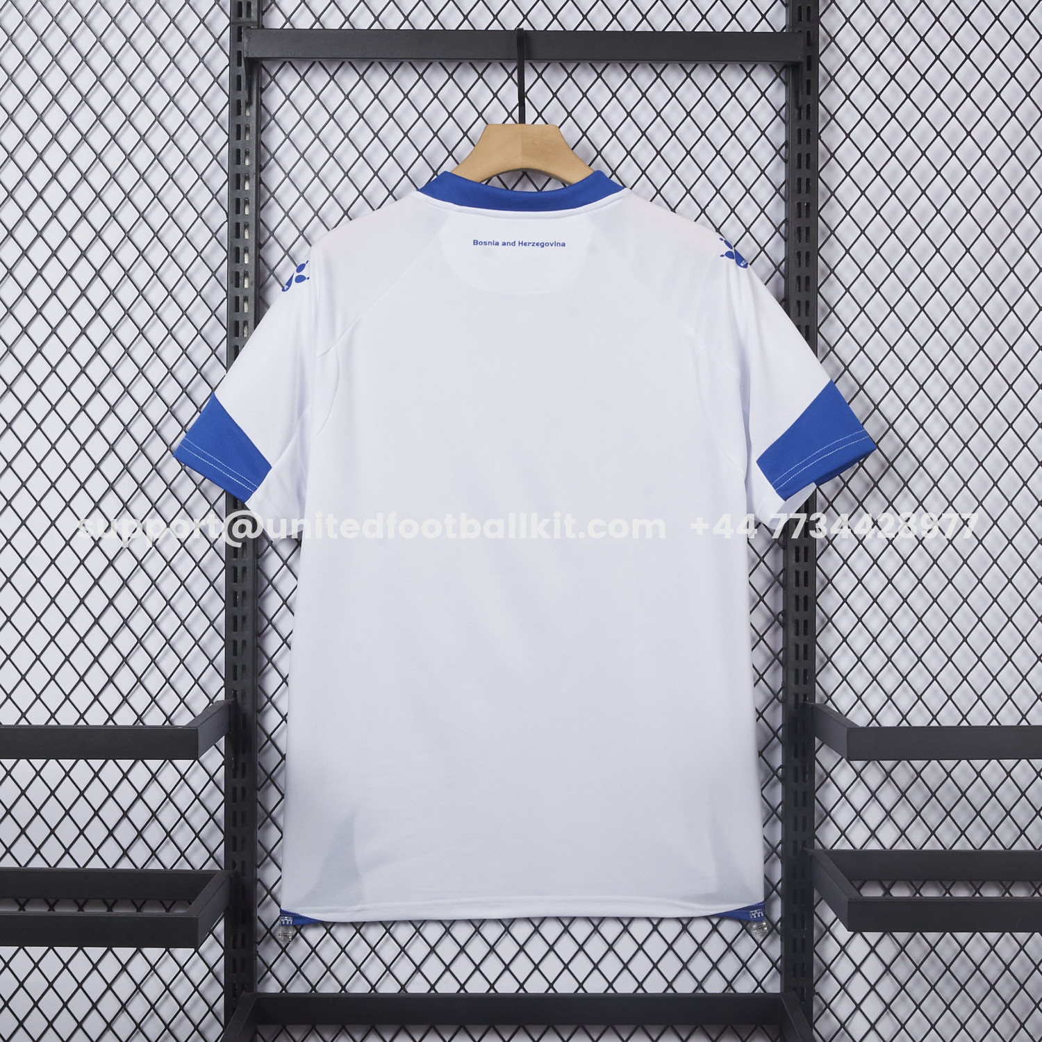 Unitedfootballkit.com | Bosnia and Herzegovina 2025 Away Jersey - Fans Version -Customize Name, Number and Patch | Worldwide Shipping