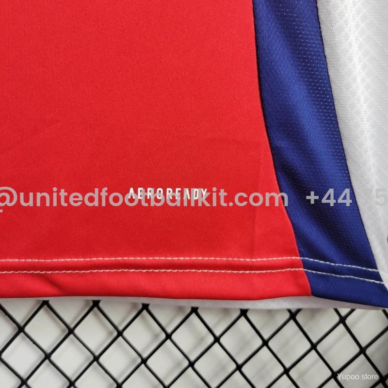 Unitedfootballkit.com | Women's Arsenal 24-25 Home Jersey -Customize Name, Number and Patch | Worldwide Shipping