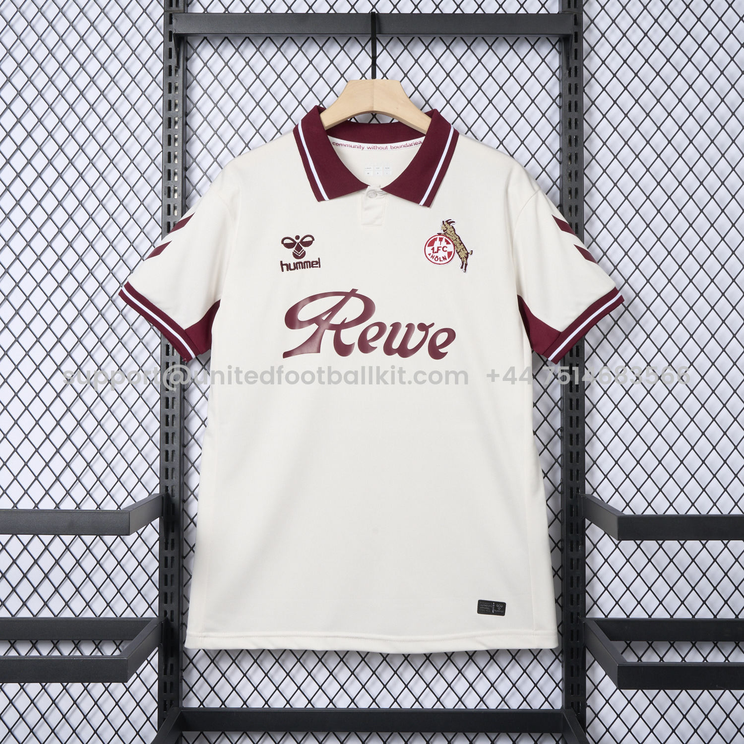Unitedfootballkit.com | 1. FC Köln 24-25 Retro Style Special Edition Jersey - Fans Version -Customize Name, Number and Patch | Worldwide Shipping