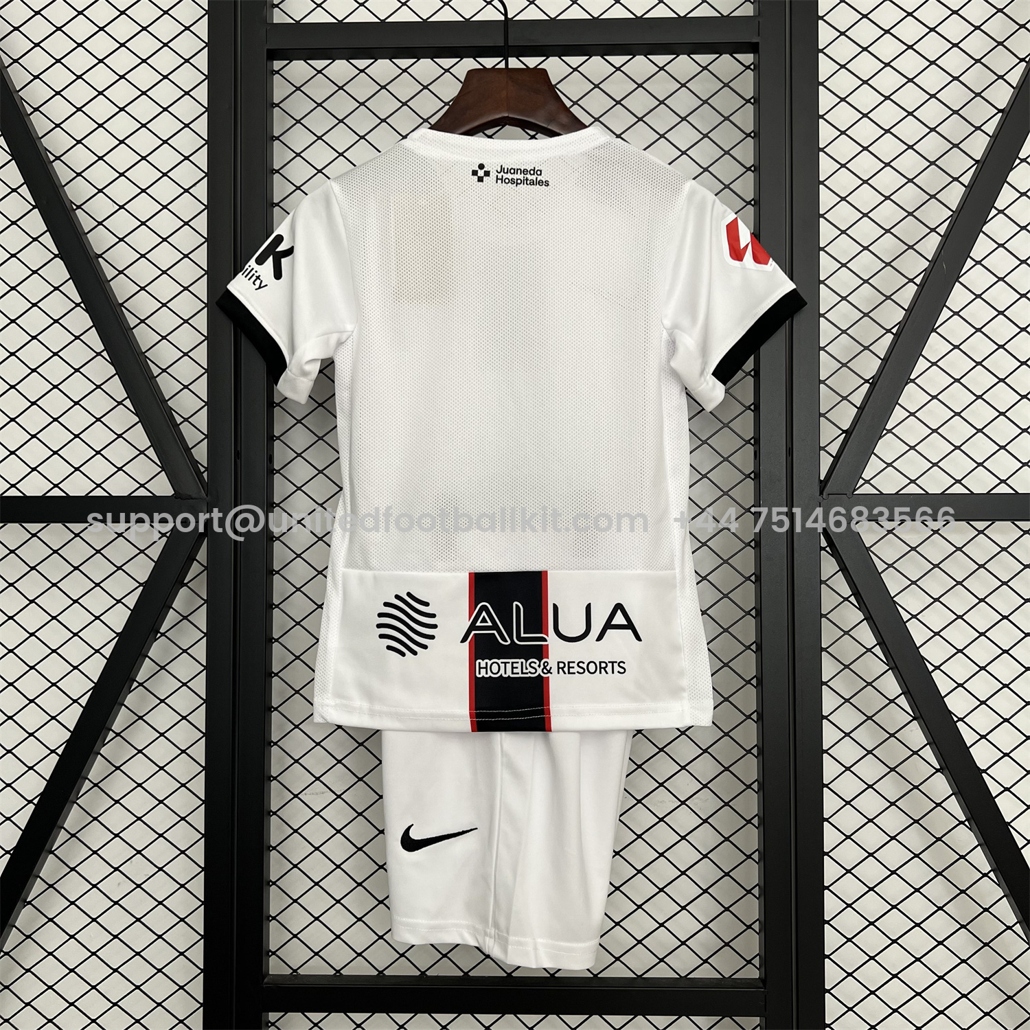 Unitedfootballkit.com | Mallorca 25-26 Away White Kids Kit -Customize Name, Number and Patch | Worldwide Shipping