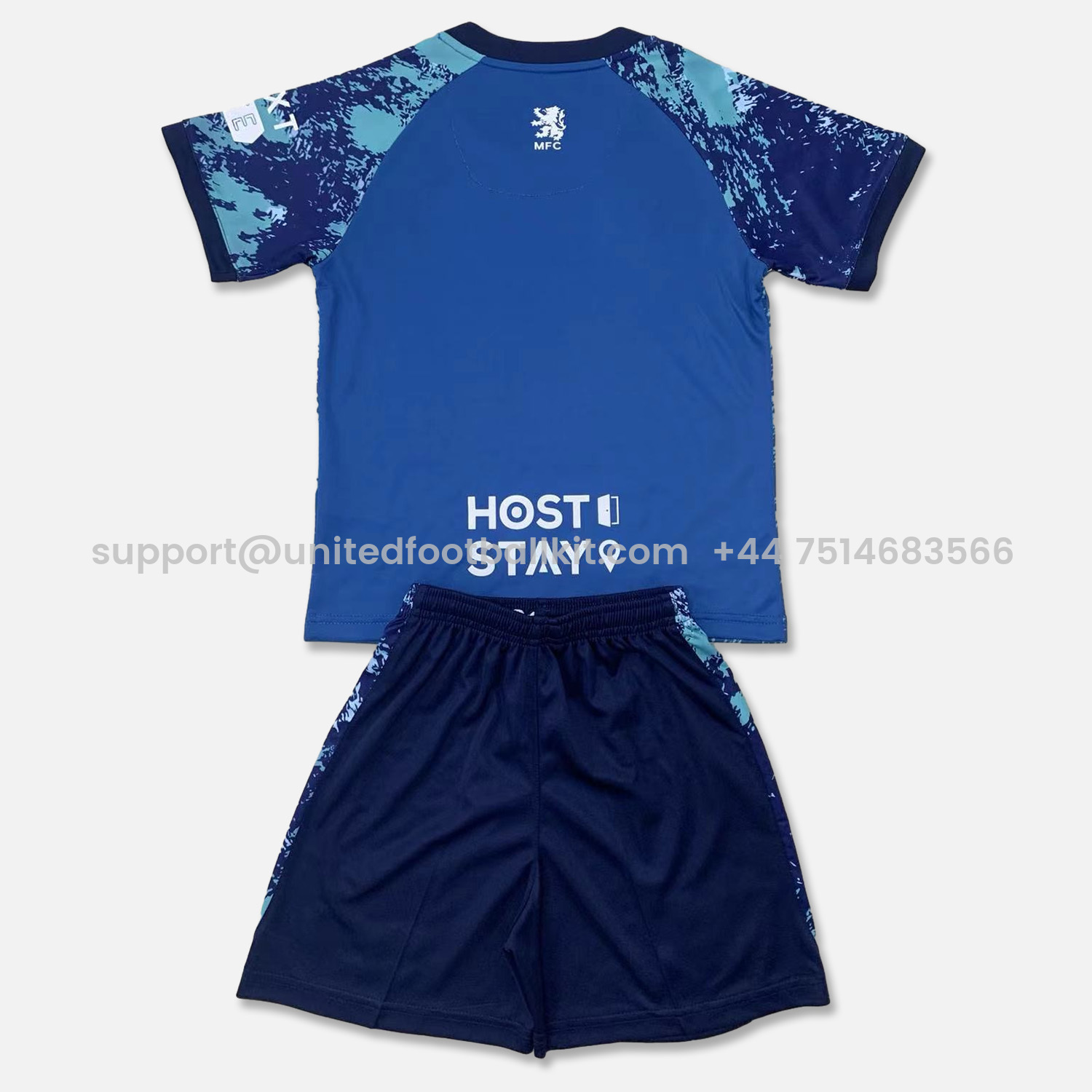 Unitedfootballkit.com | Middlesbrough 24-25 Third Kids Kit -Customize Name, Number and Patch | Worldwide Shipping