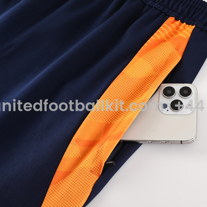 Unitedfootballkit.com | Juventus 24-25 Jacket Training Tracksuit - Orange -Customize Name, Number and Patch | Worldwide Shipping