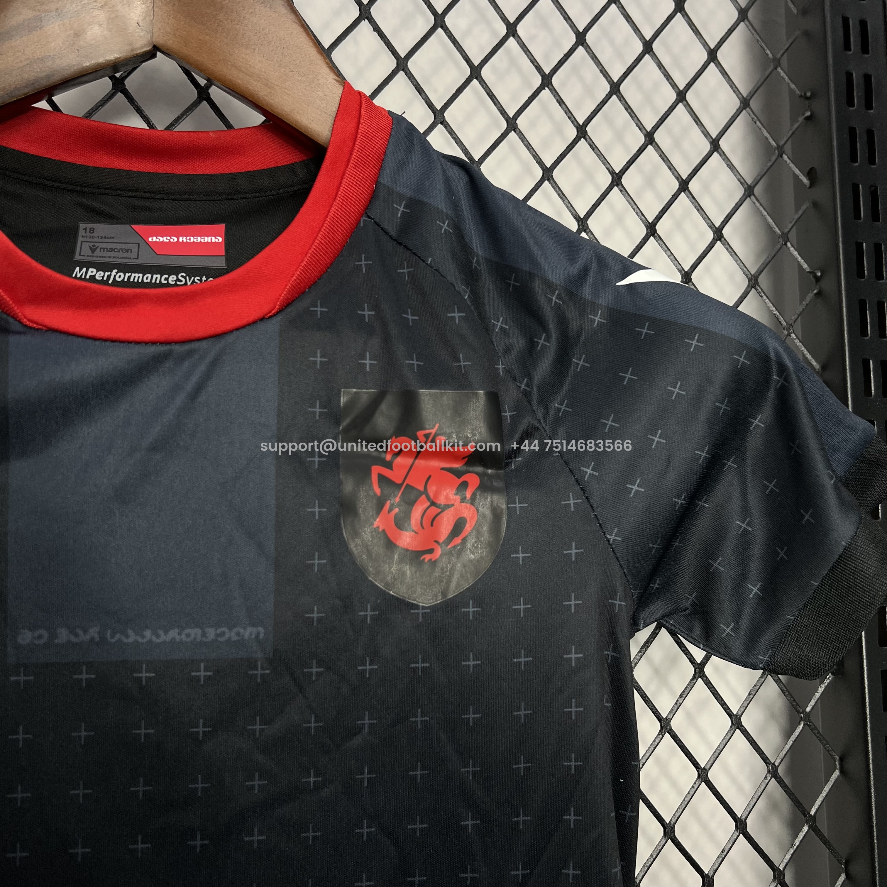 Unitedfootballkit.com | Georgia 2024 Away Kids Kit -Customize Name, Number and Patch | Worldwide Shipping