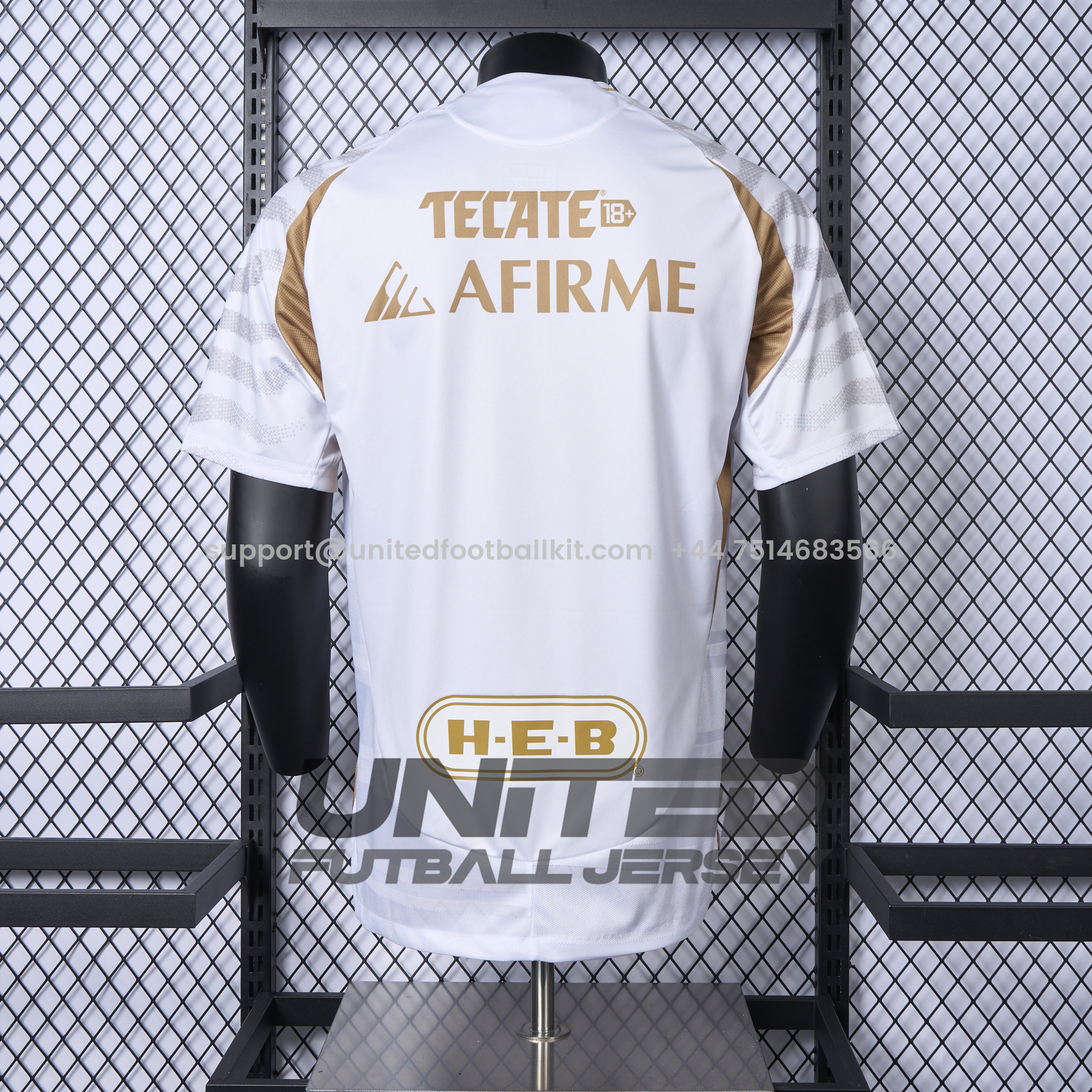 Unitedfootballkit.com | Tigres UANL 24-25 Third Jersey - Player Version -Customize Name, Number and Patch | Worldwide Shipping